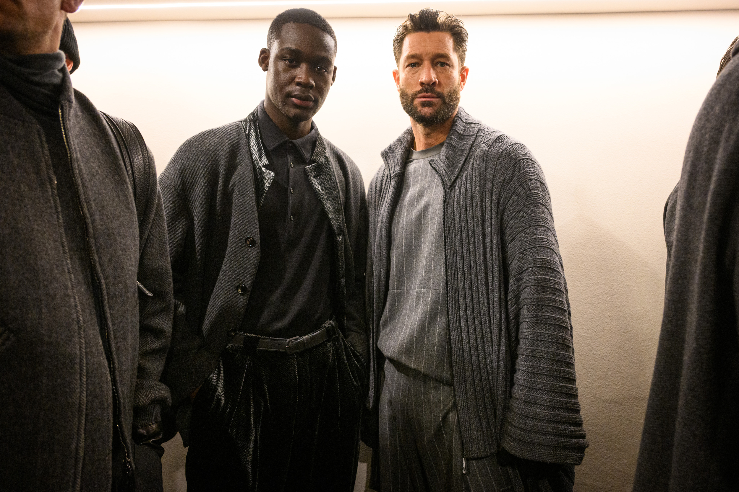 Giorgio Armani Fall 2025 Men’s Fashion Show Backstage