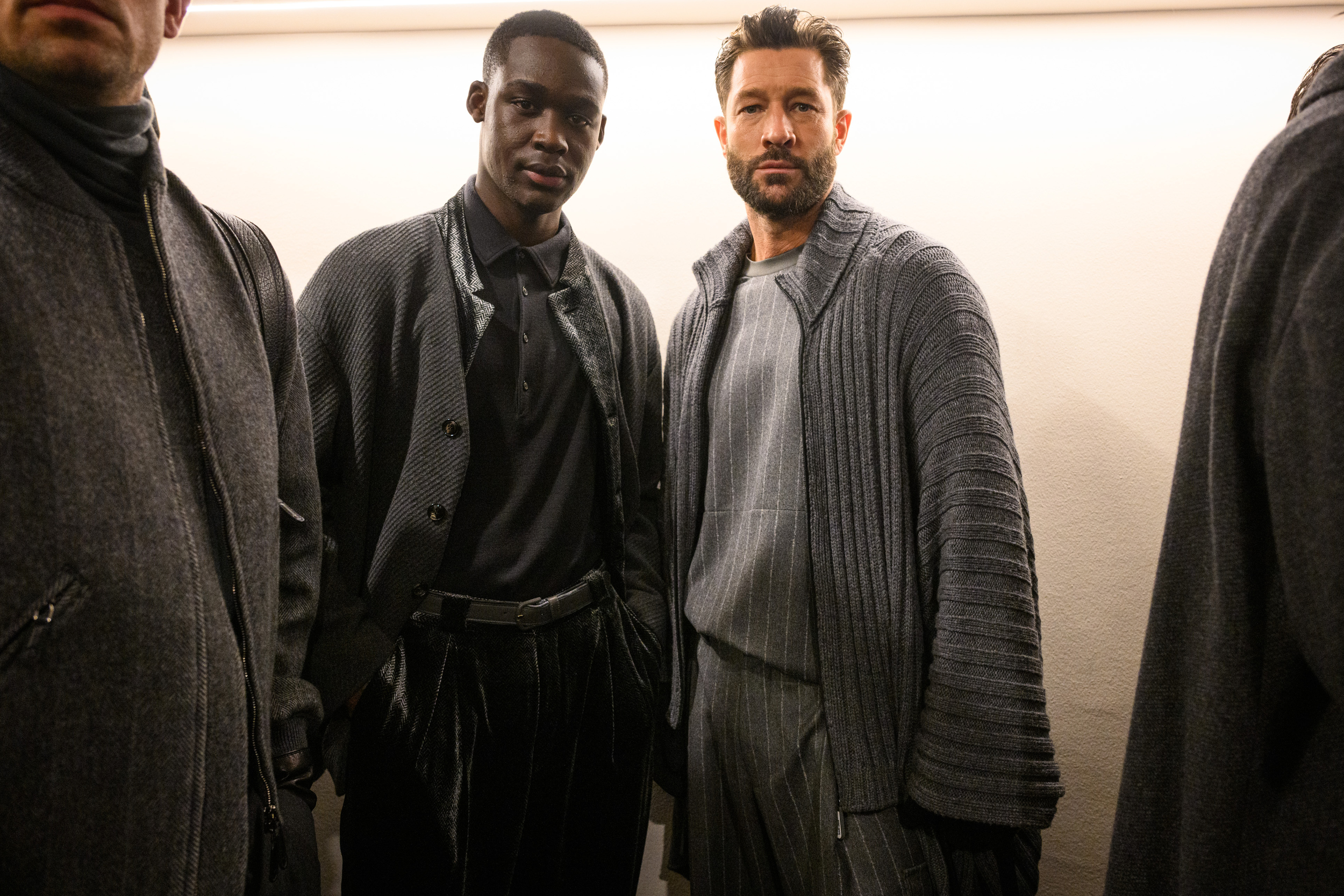 Giorgio Armani Fall 2025 Men’s Fashion Show Backstage