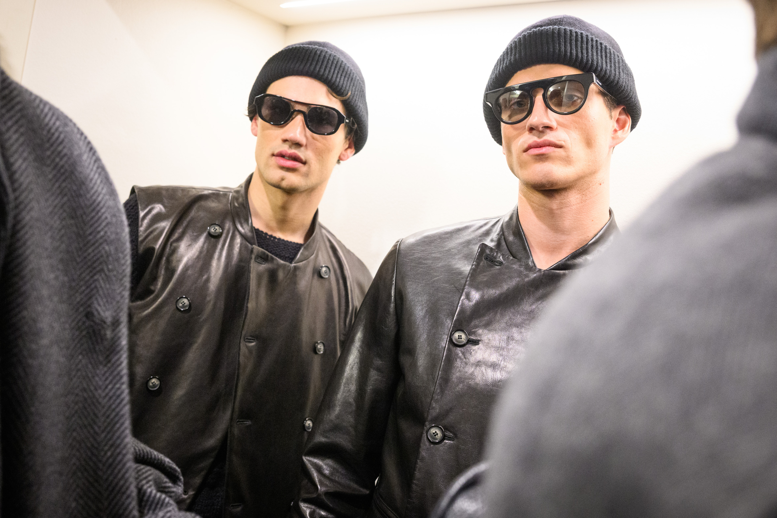 Giorgio Armani Fall 2025 Men’s Fashion Show Backstage