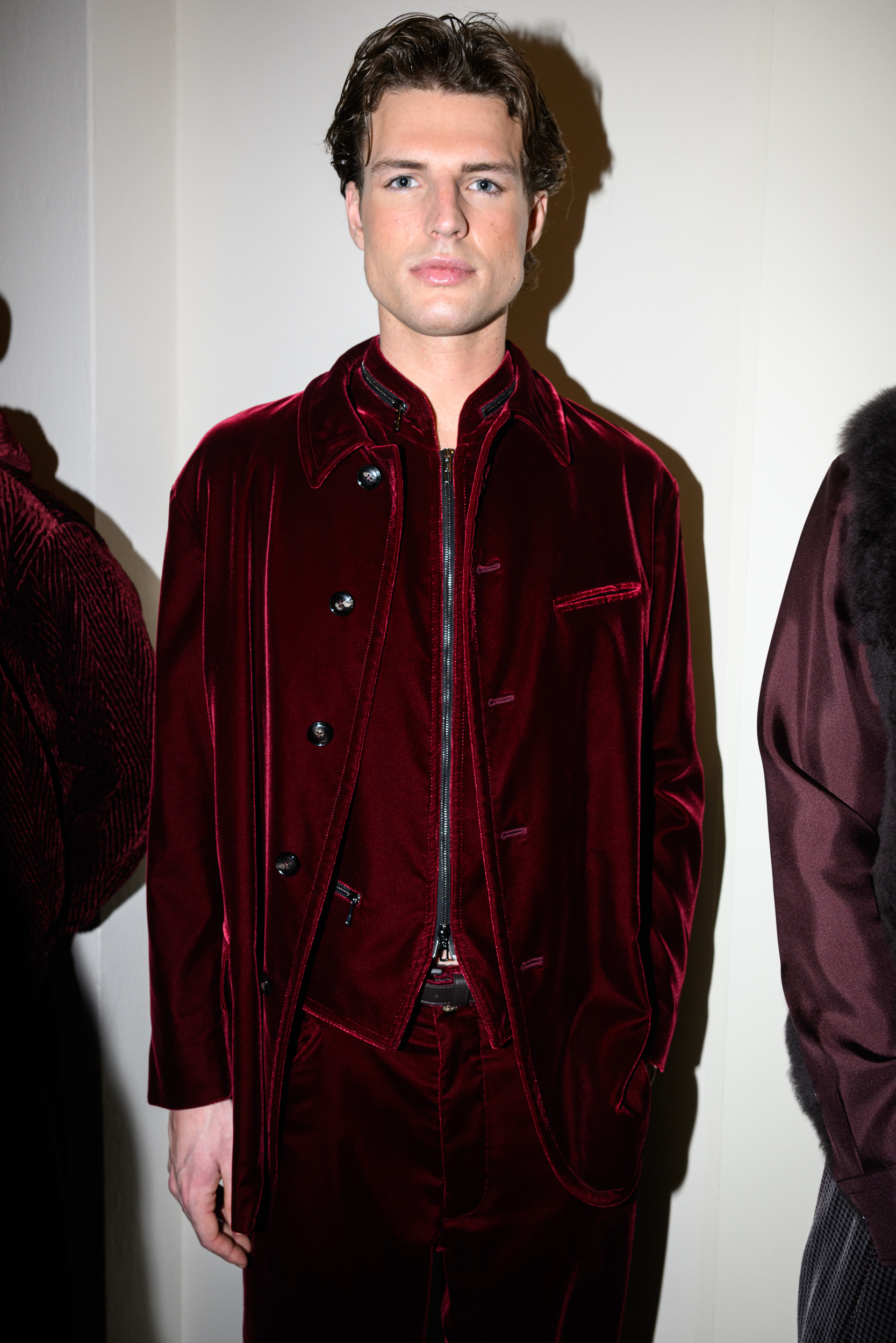 Giorgio Armani Fall 2025 Men’s Fashion Show Backstage