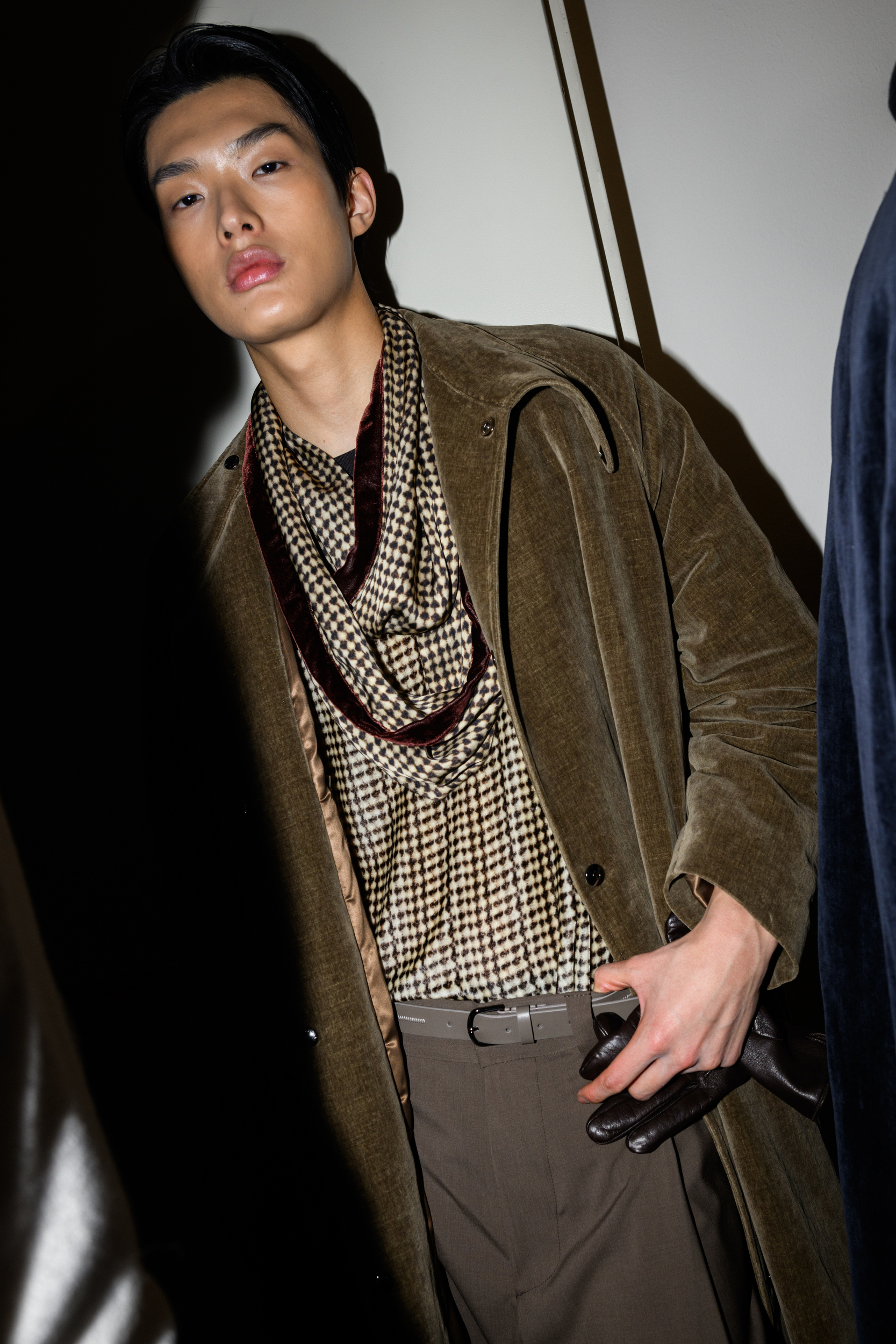 Giorgio Armani Fall 2025 Men’s Fashion Show Backstage