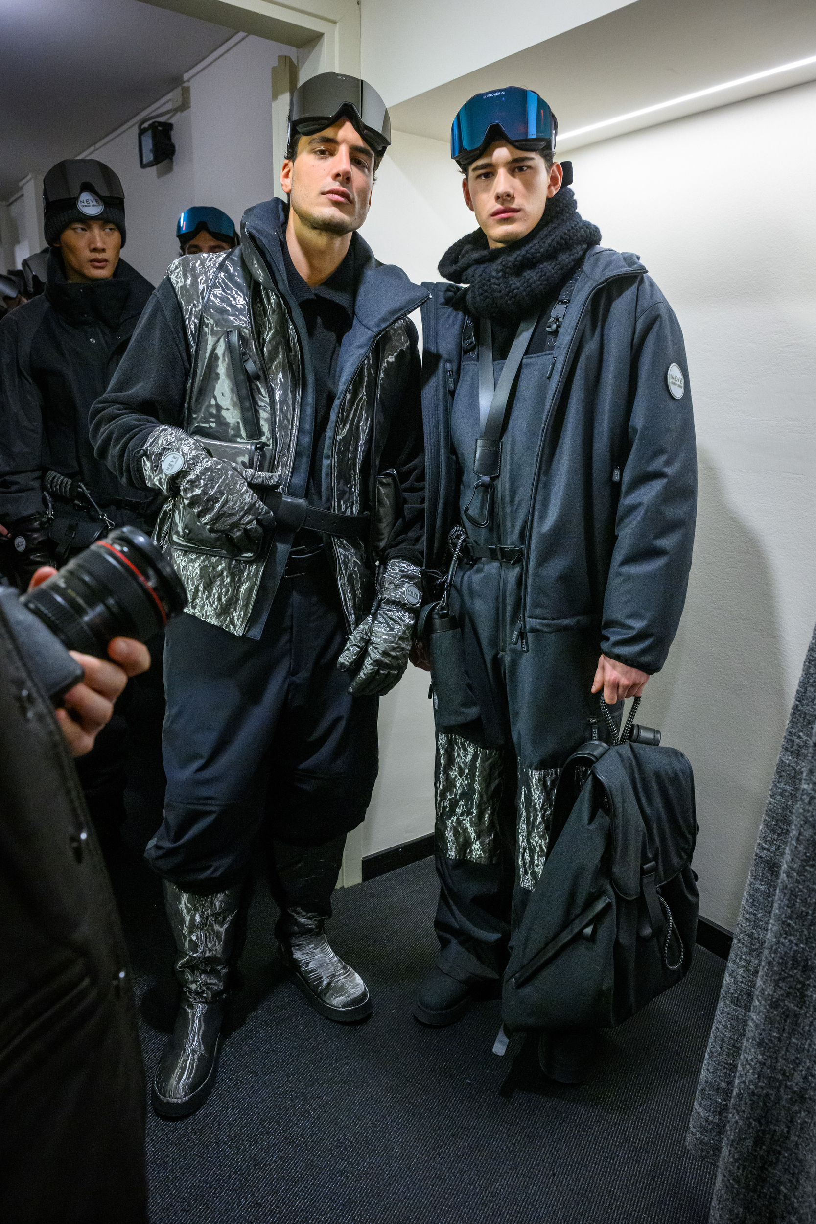 Giorgio Armani Fall 2025 Men’s Fashion Show Backstage