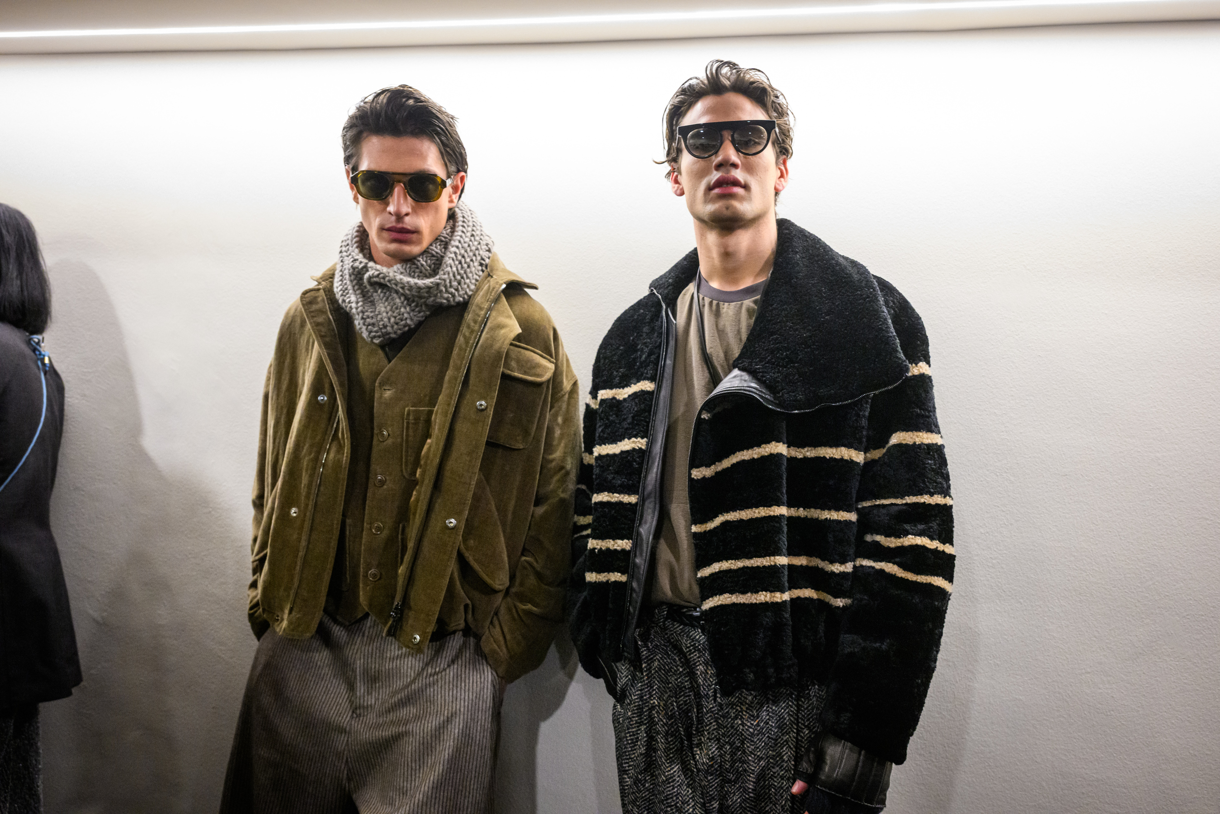 Giorgio Armani Fall 2025 Men’s Fashion Show Backstage