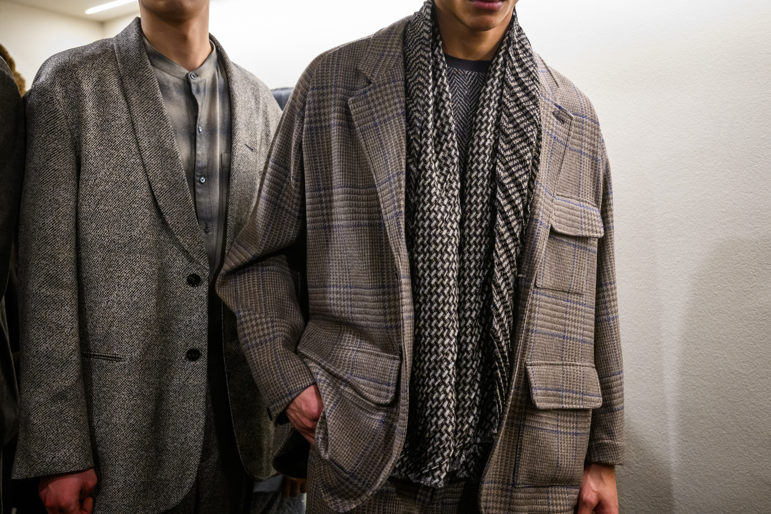 Giorgio Armani Fall 2025 Men’s Fashion Show Backstage