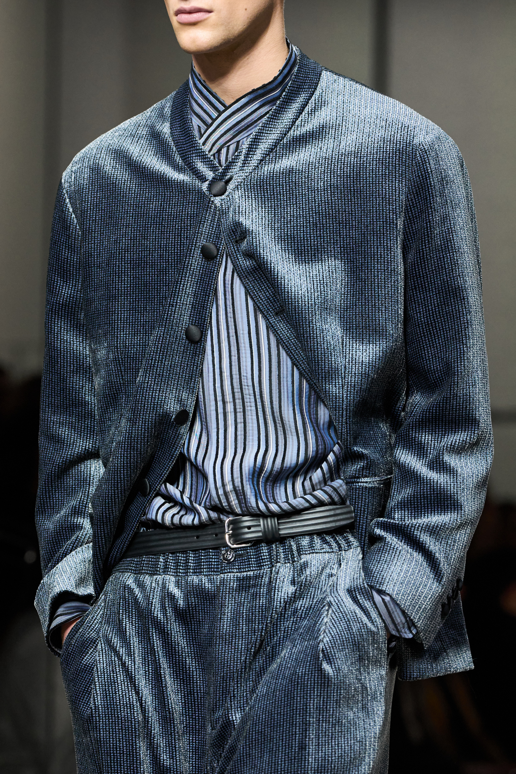 Giorgio Armani Fall 2025 Men’s Fashion Show Details