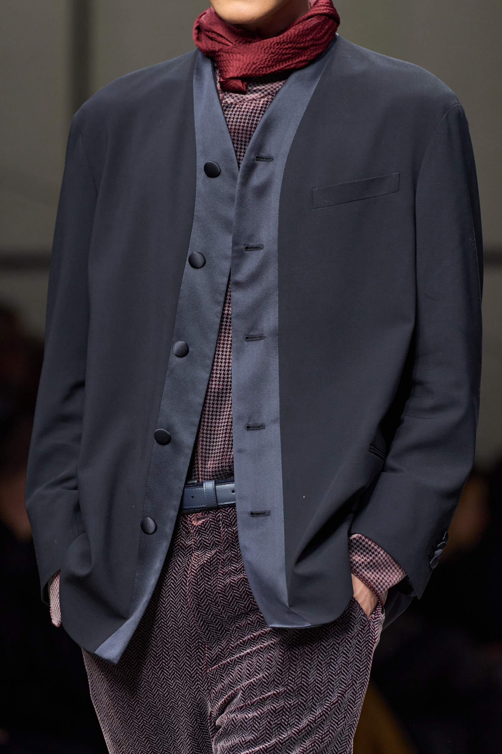 Giorgio Armani Fall 2025 Men’s Fashion Show Details