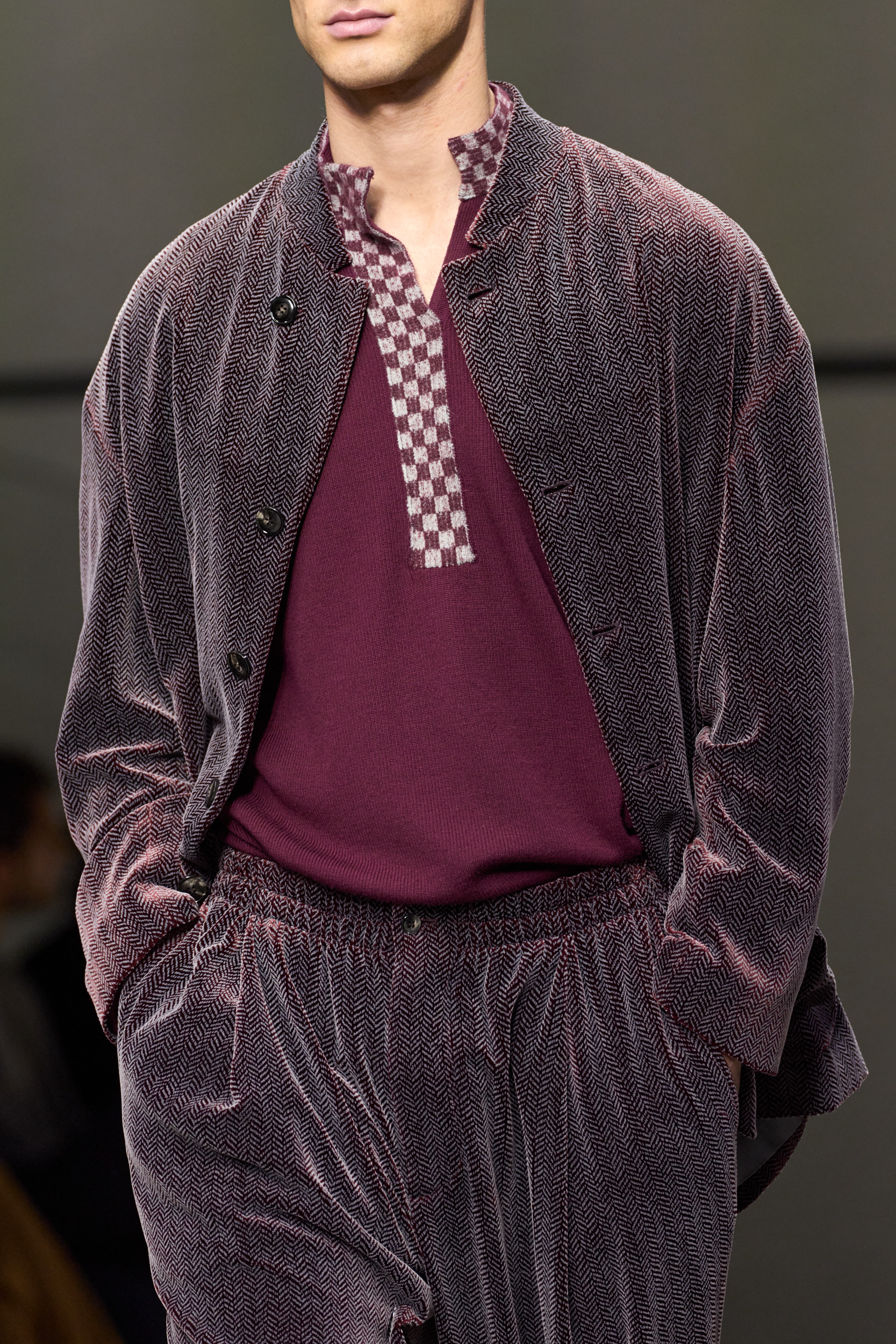 Giorgio Armani Fall 2025 Men’s Fashion Show Details