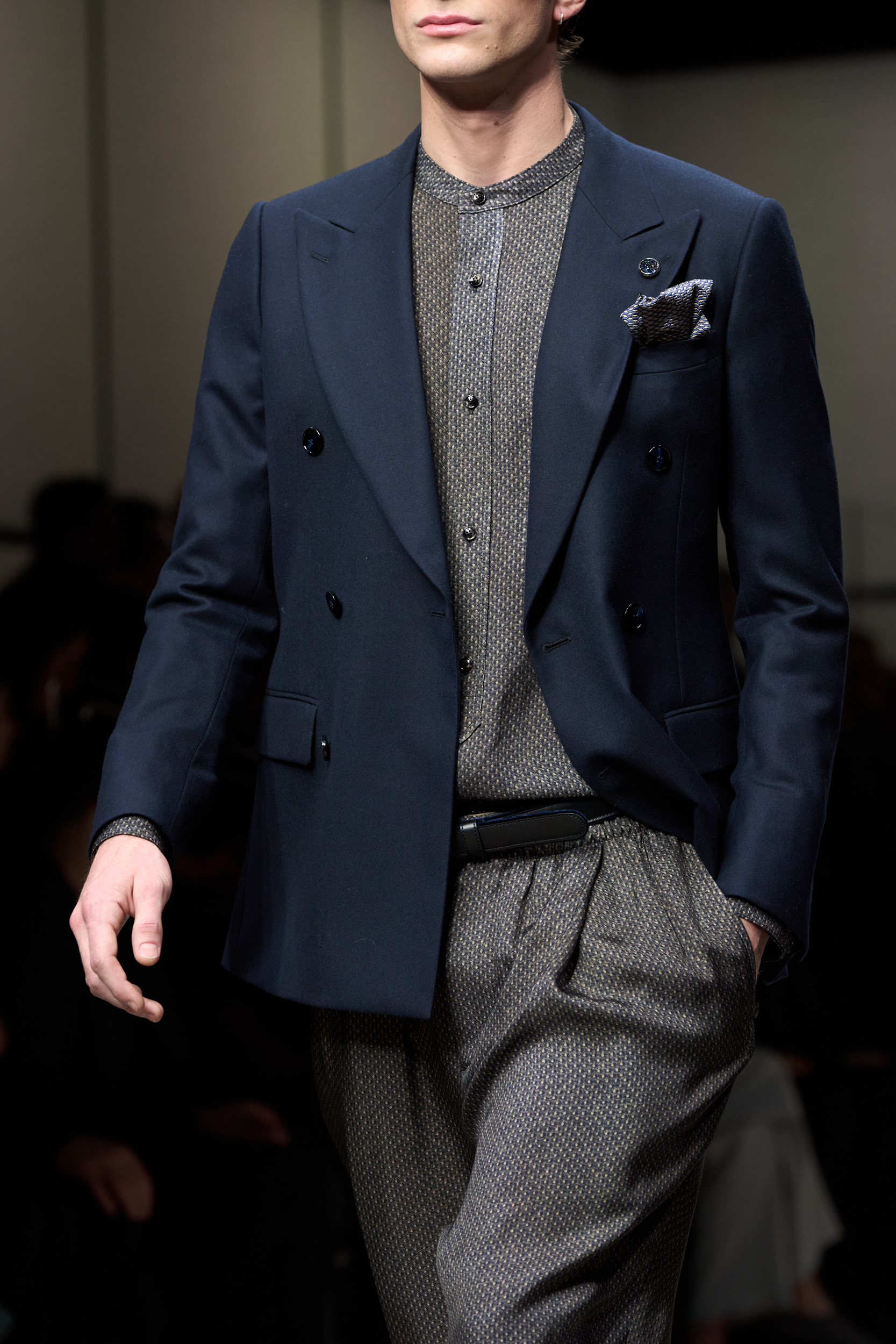 Giorgio Armani Fall 2025 Men’s Fashion Show Details