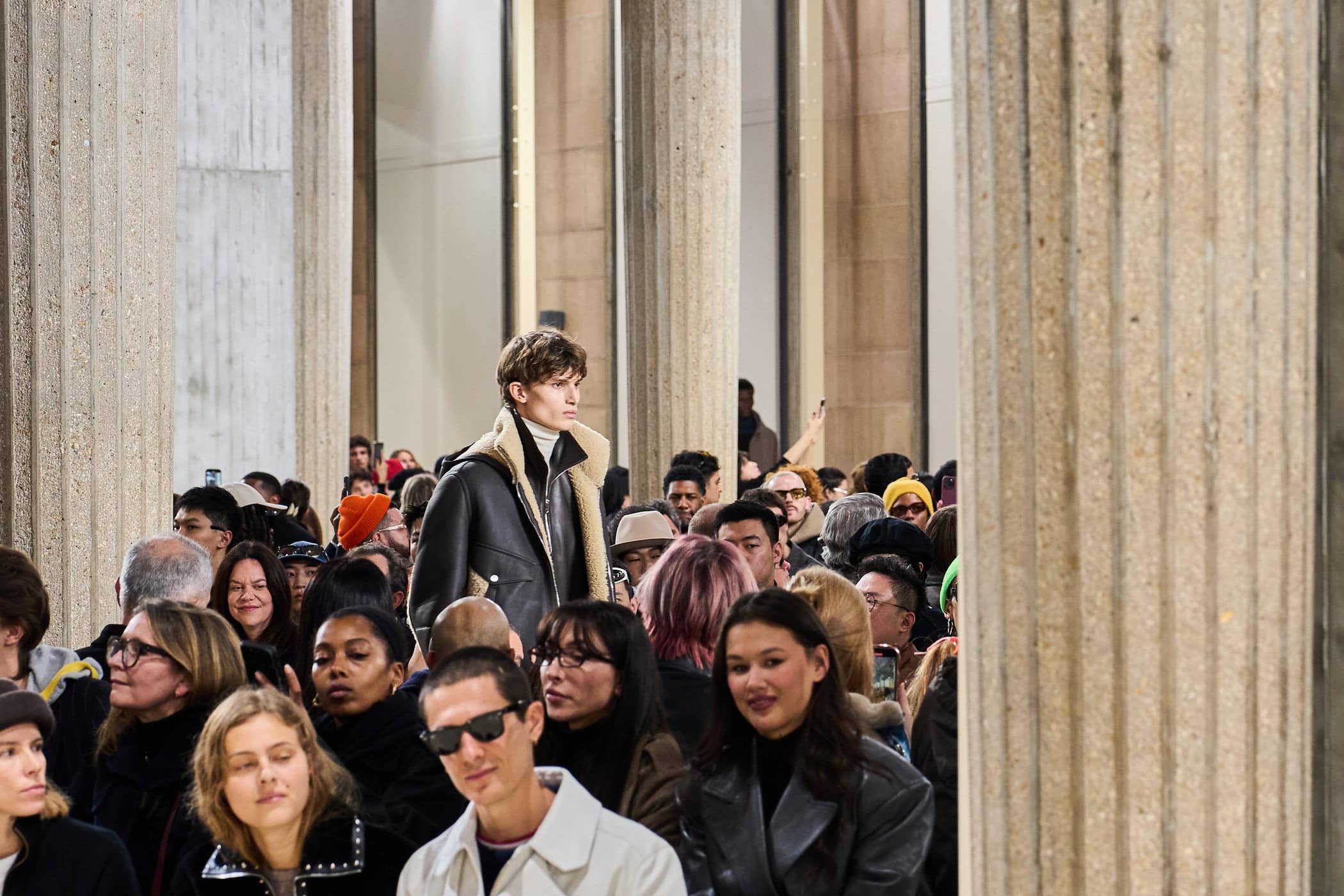 Hermes Fall 2025 Men’s Fashion Show Atmosphere