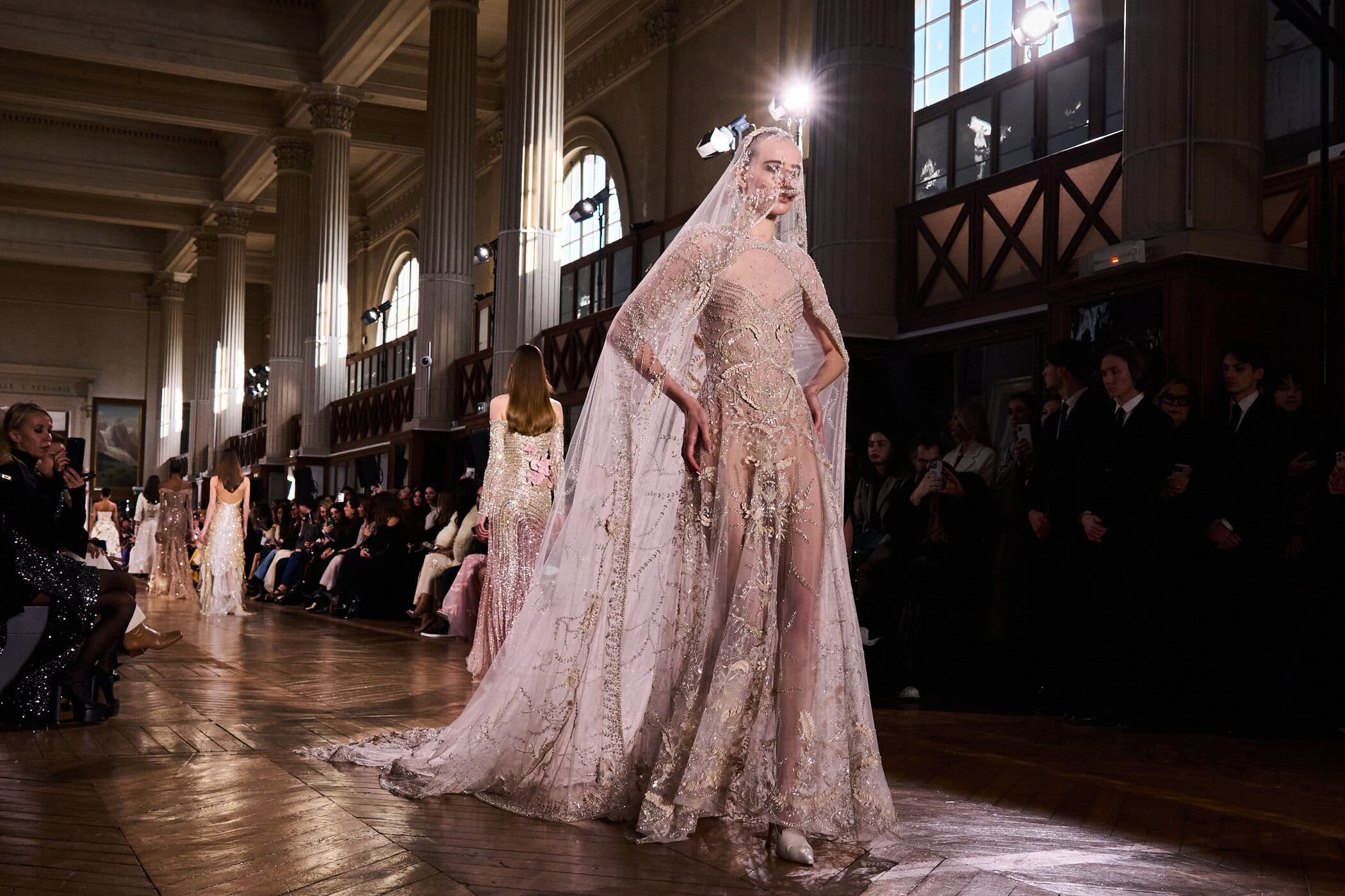 Georges Hobeika Spring 2025 Couture Fashion Show Atmosphere