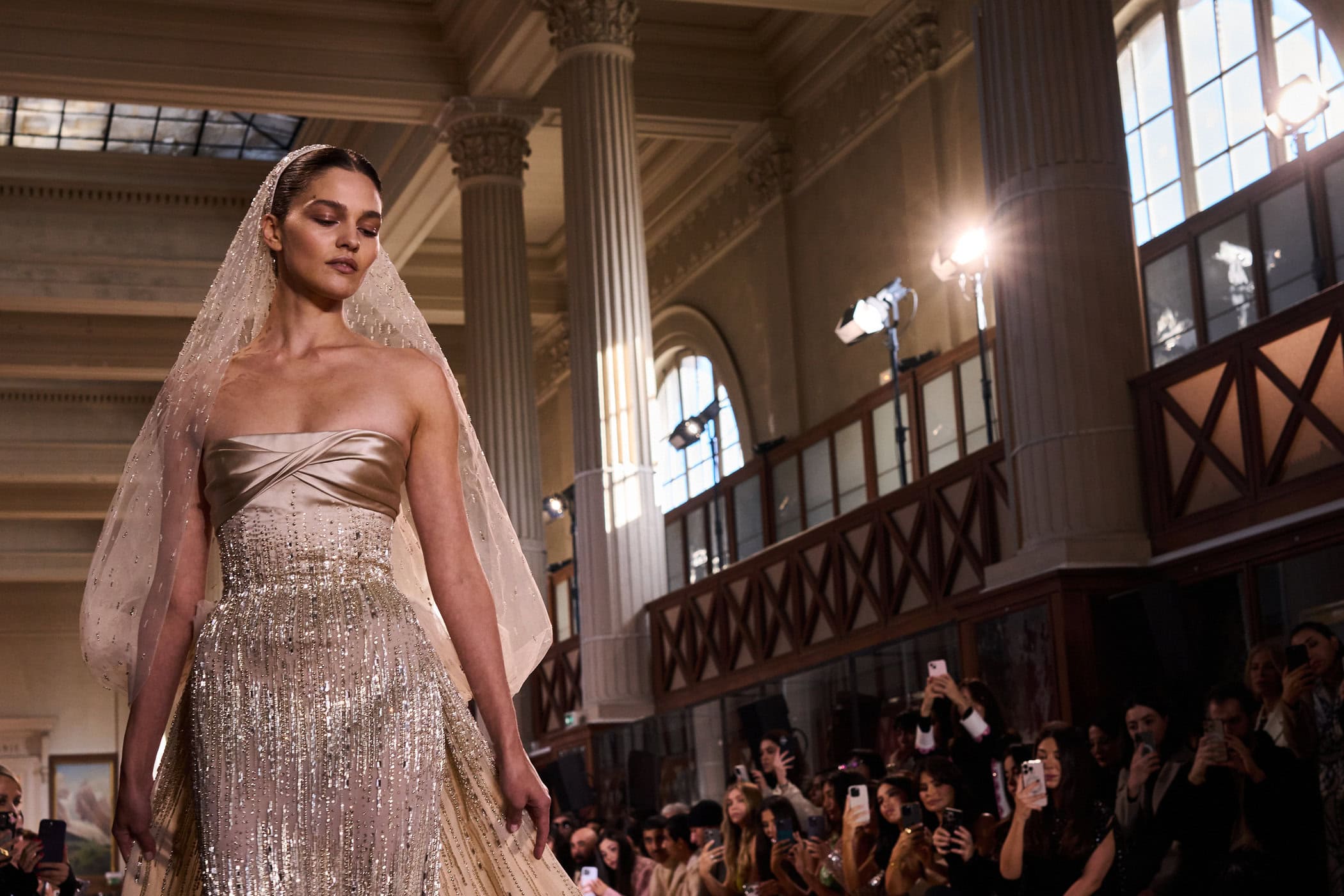 Georges Hobeika Spring 2025 Couture Fashion Show Atmosphere