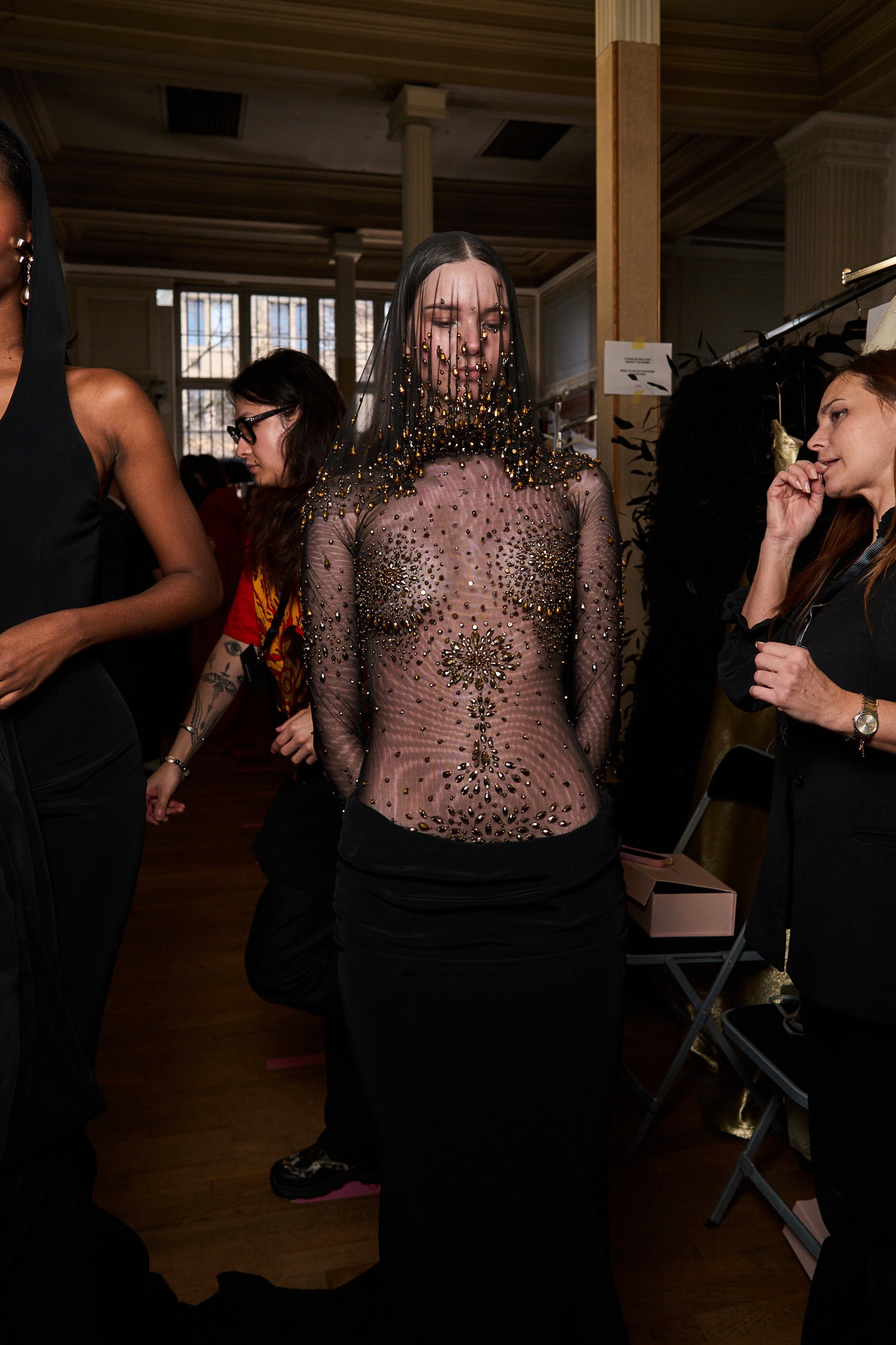 Georges Hobeika Spring 2025 Couture Fashion Show Backstage