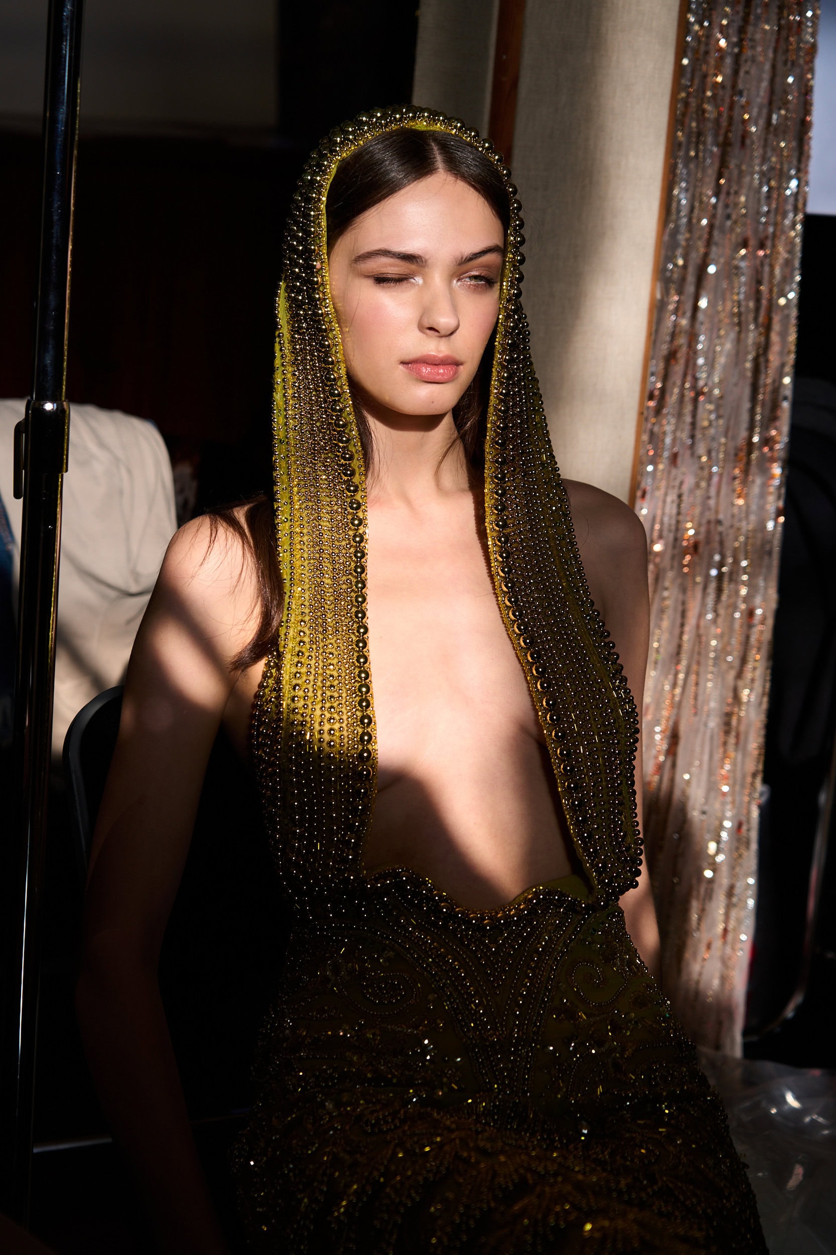 Georges Hobeika Spring 2025 Couture Fashion Show Backstage