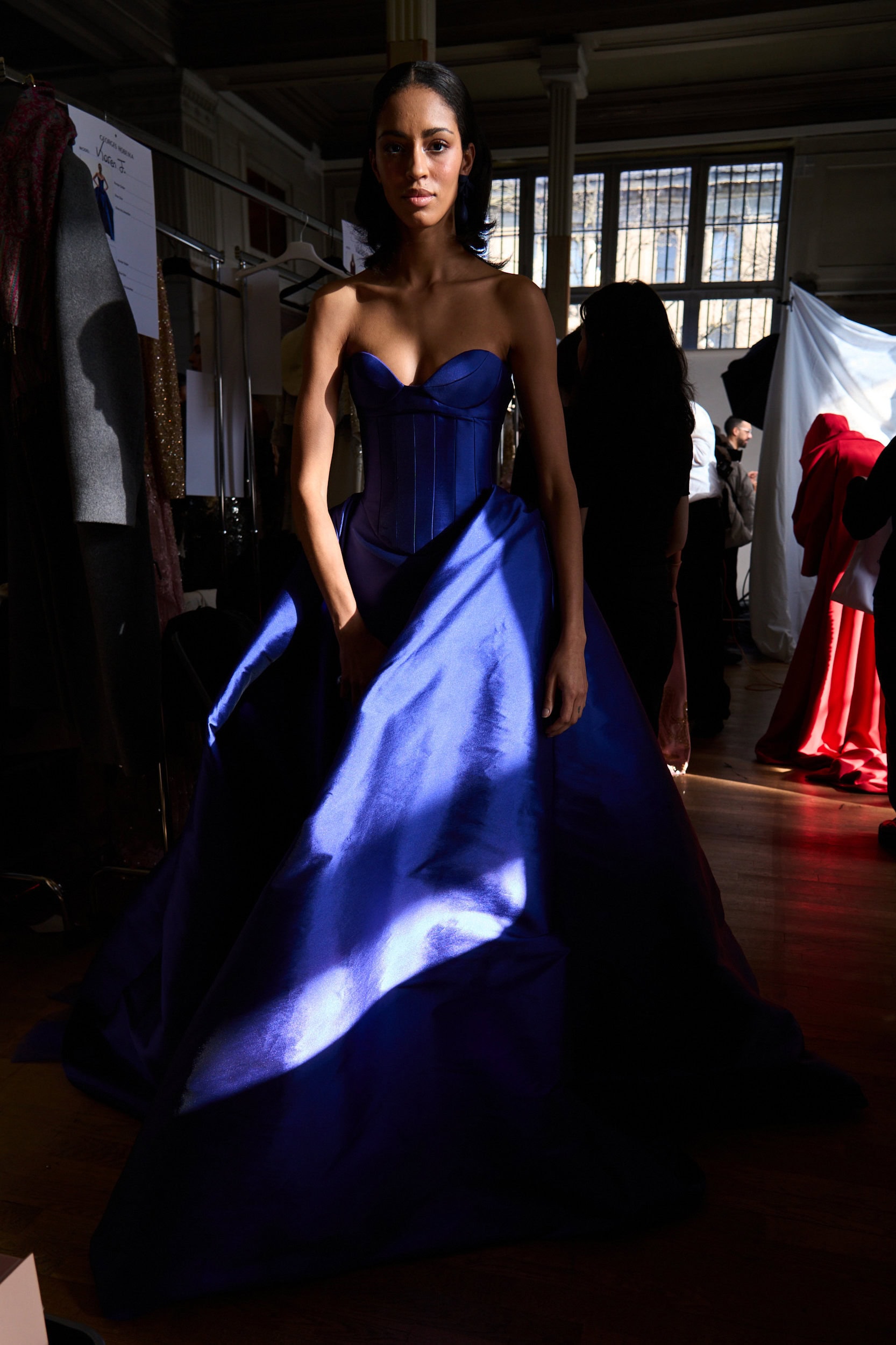 Georges Hobeika Spring 2025 Couture Fashion Show Backstage