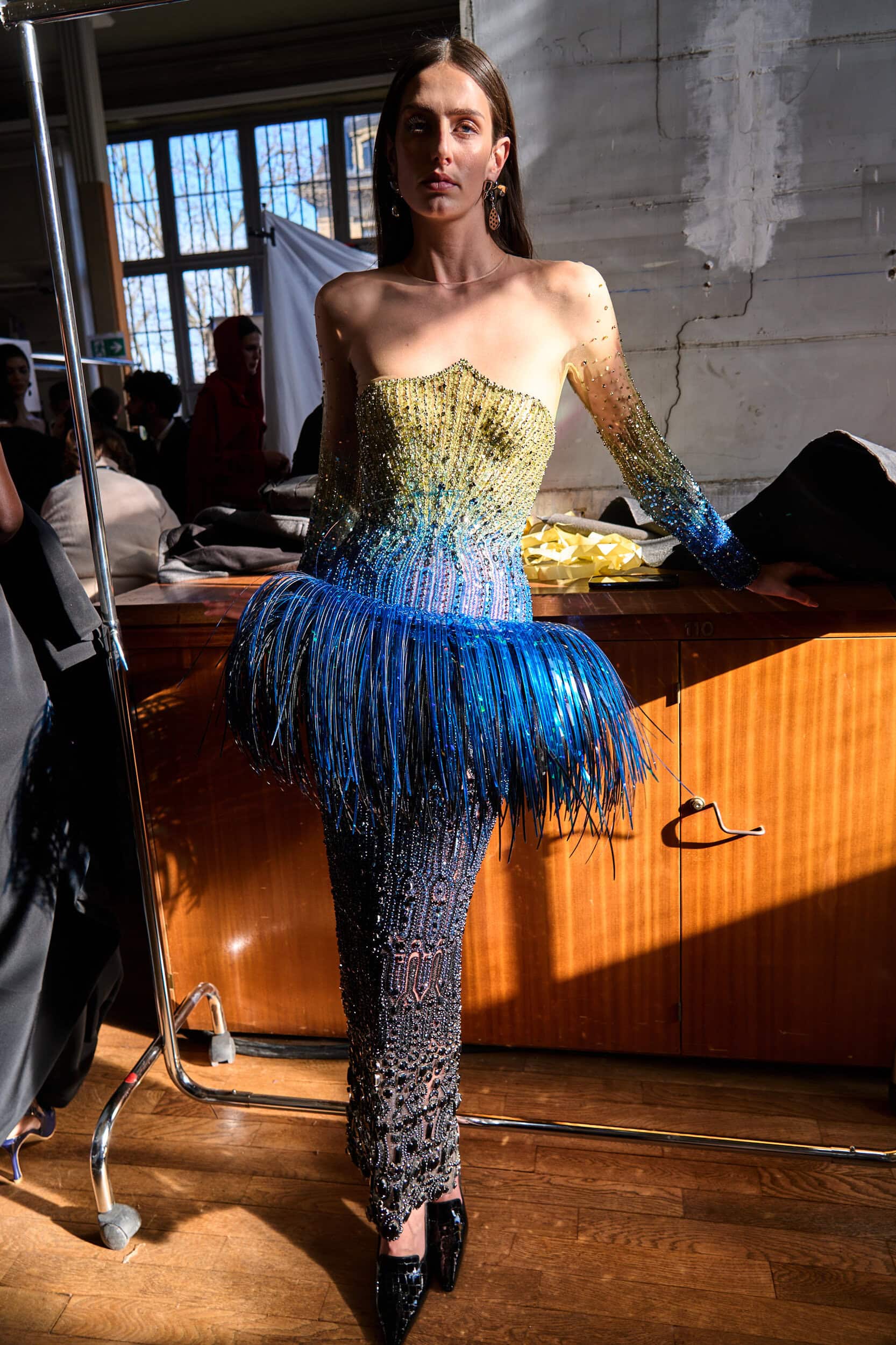 Georges Hobeika Spring 2025 Couture Fashion Show Backstage