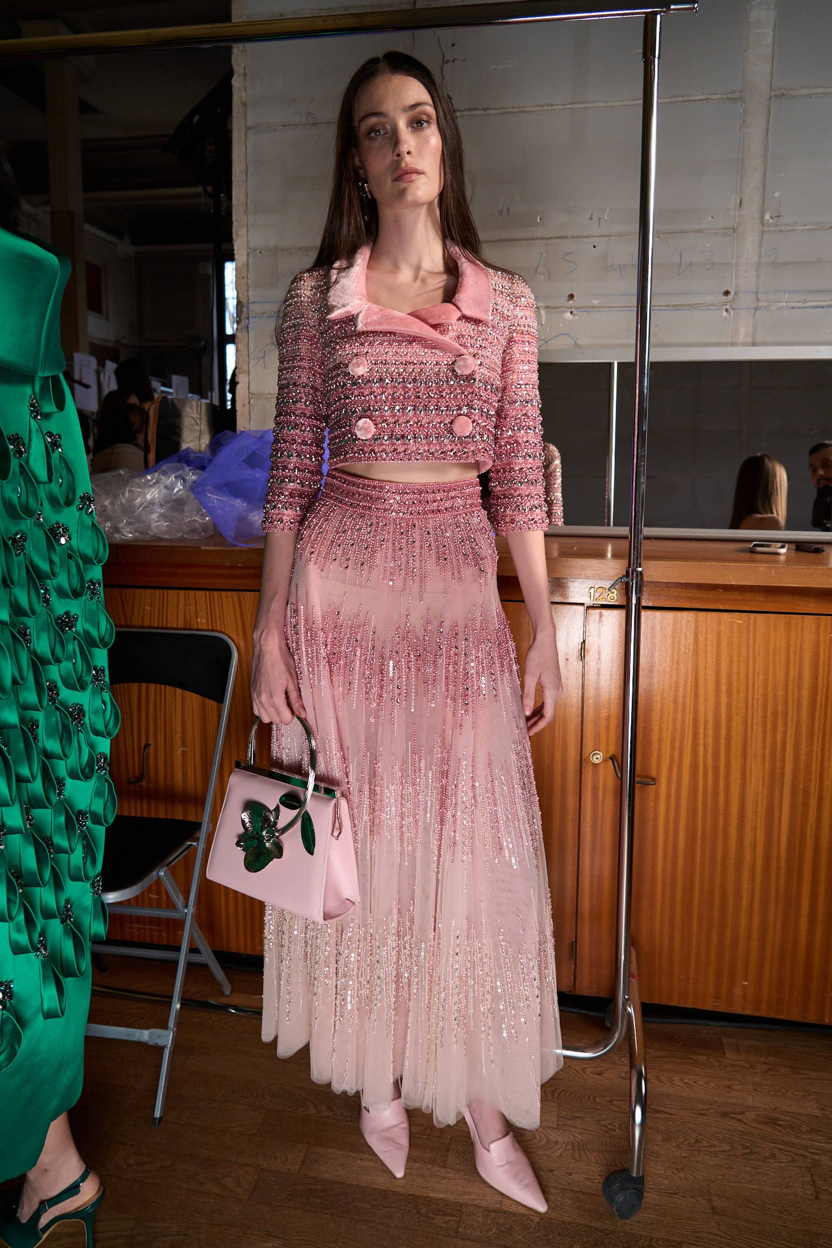 Georges Hobeika Spring 2025 Couture Fashion Show Backstage