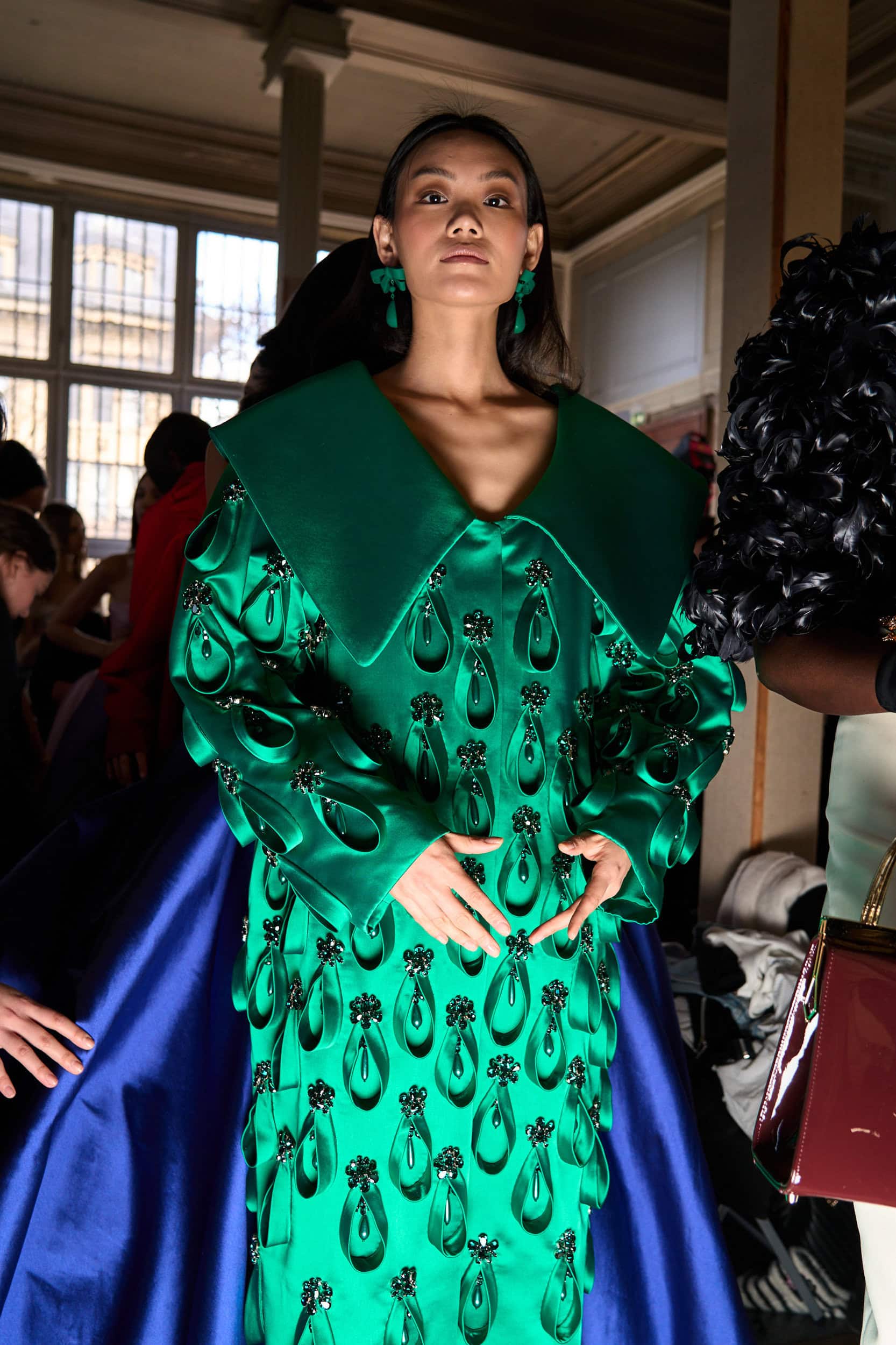 Georges Hobeika Spring 2025 Couture Fashion Show Backstage