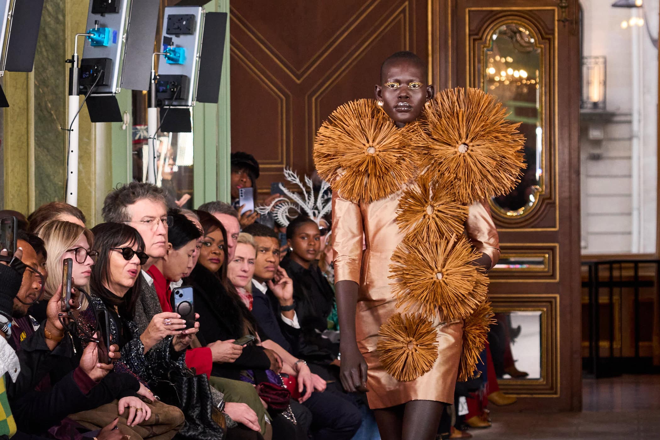 Imane Ayissi Spring 2025 Couture Fashion Show Atmosphere