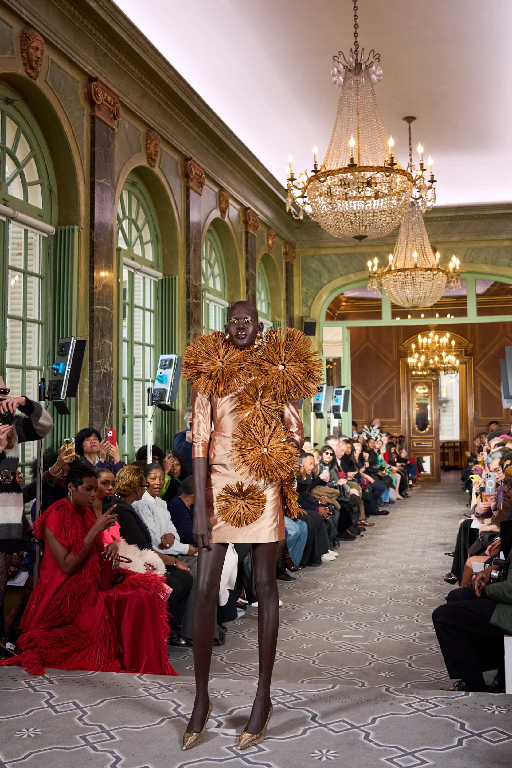 Imane Ayissi Spring 2025 Couture Fashion Show Atmosphere