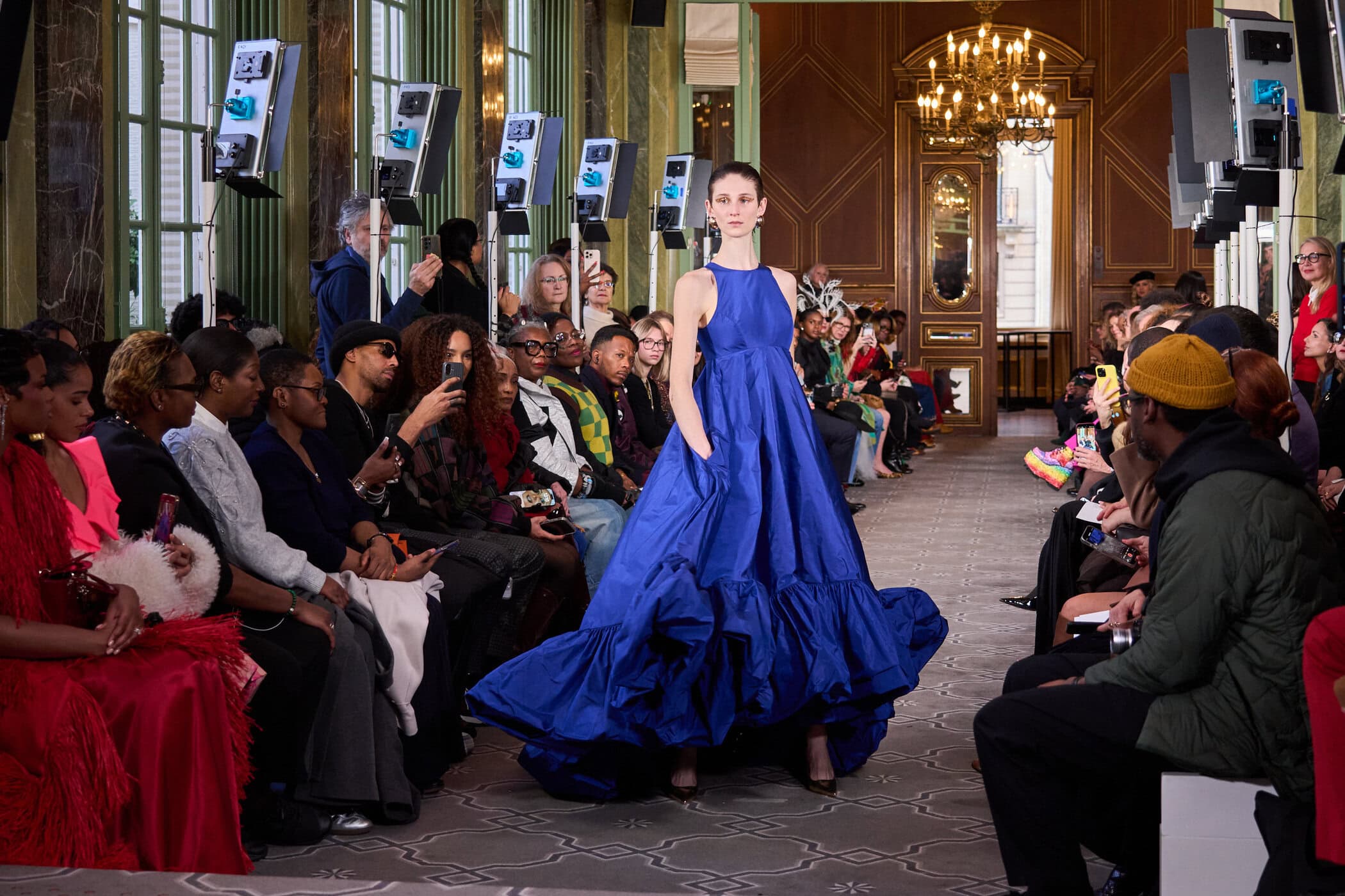 Imane Ayissi Spring 2025 Couture Fashion Show Atmosphere