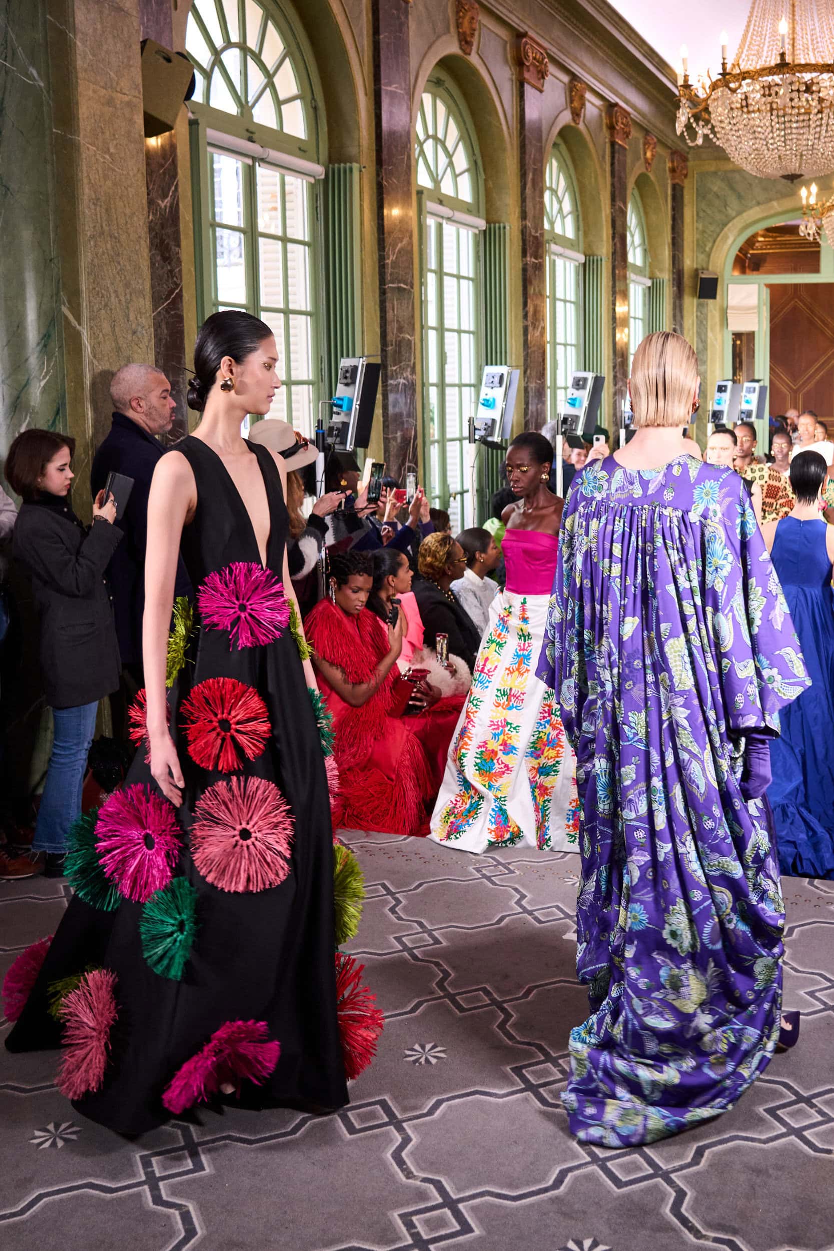 Imane Ayissi Spring 2025 Couture Fashion Show Atmosphere