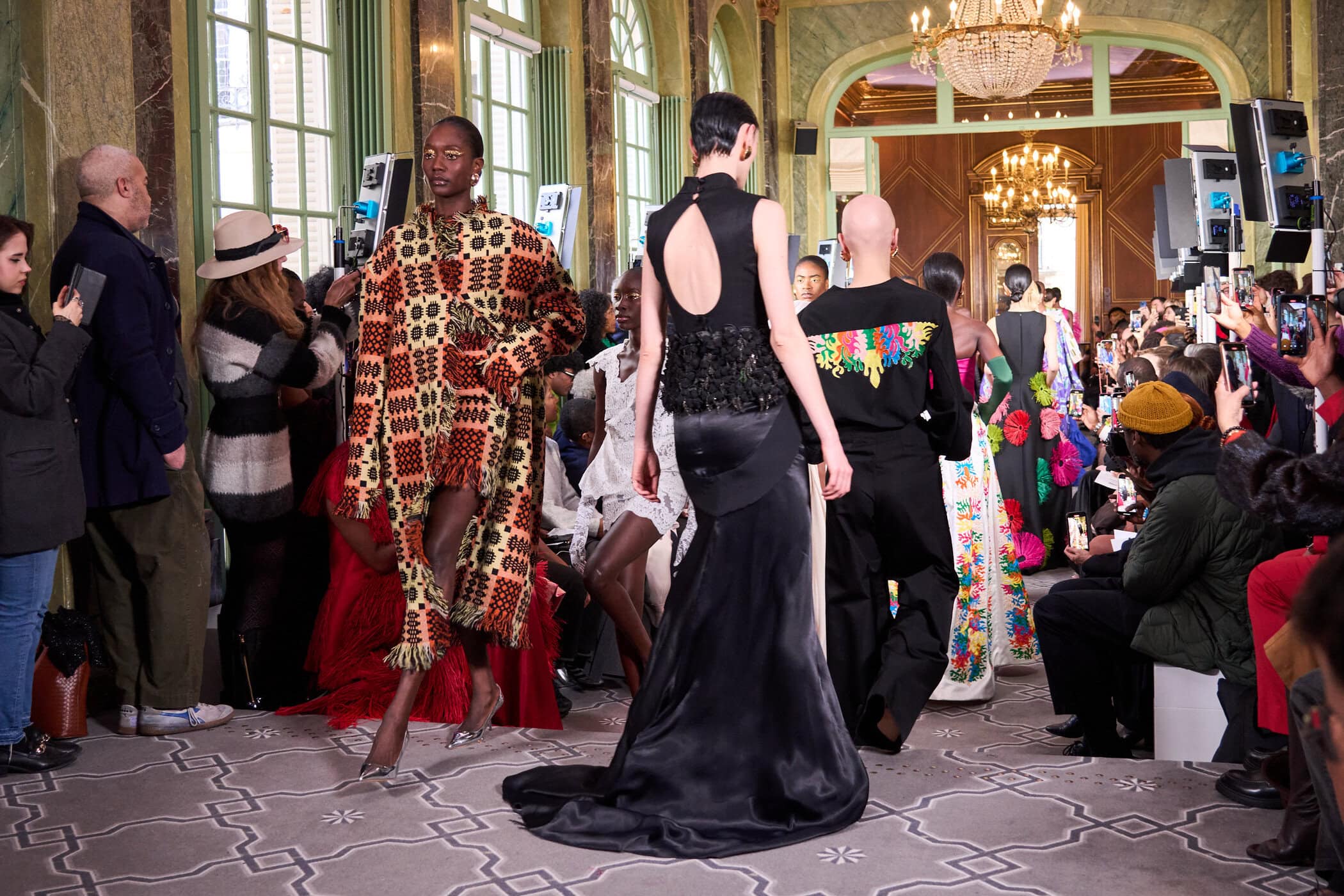 Imane Ayissi Spring 2025 Couture Fashion Show Atmosphere