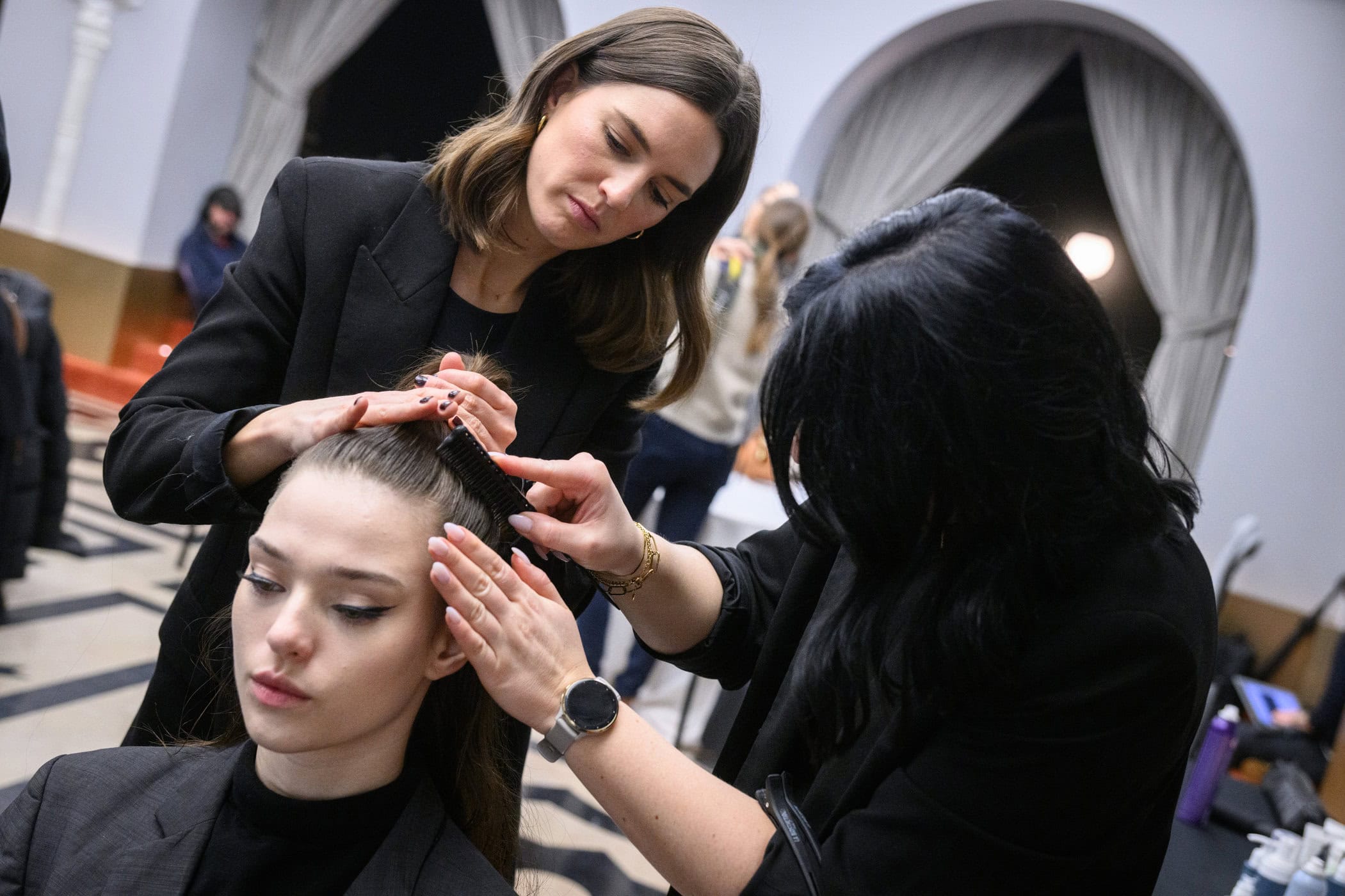 Inclover Spring 2025 Couture Fashion Show Backstage