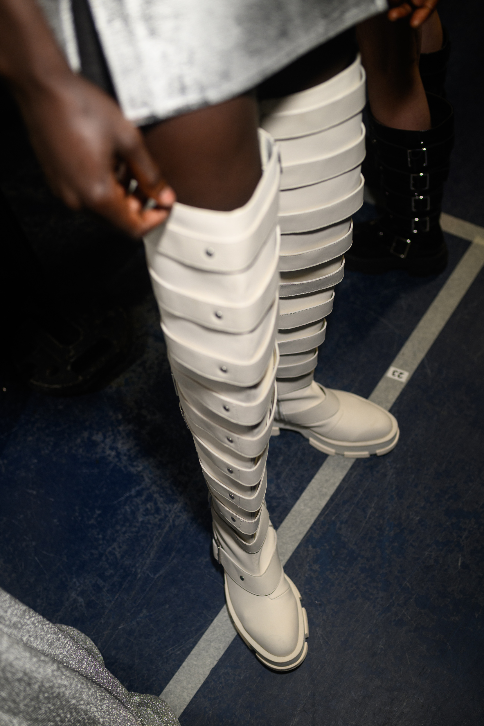 Jeanne Friot Fall 2025 Men’s Fashion Show Backstage