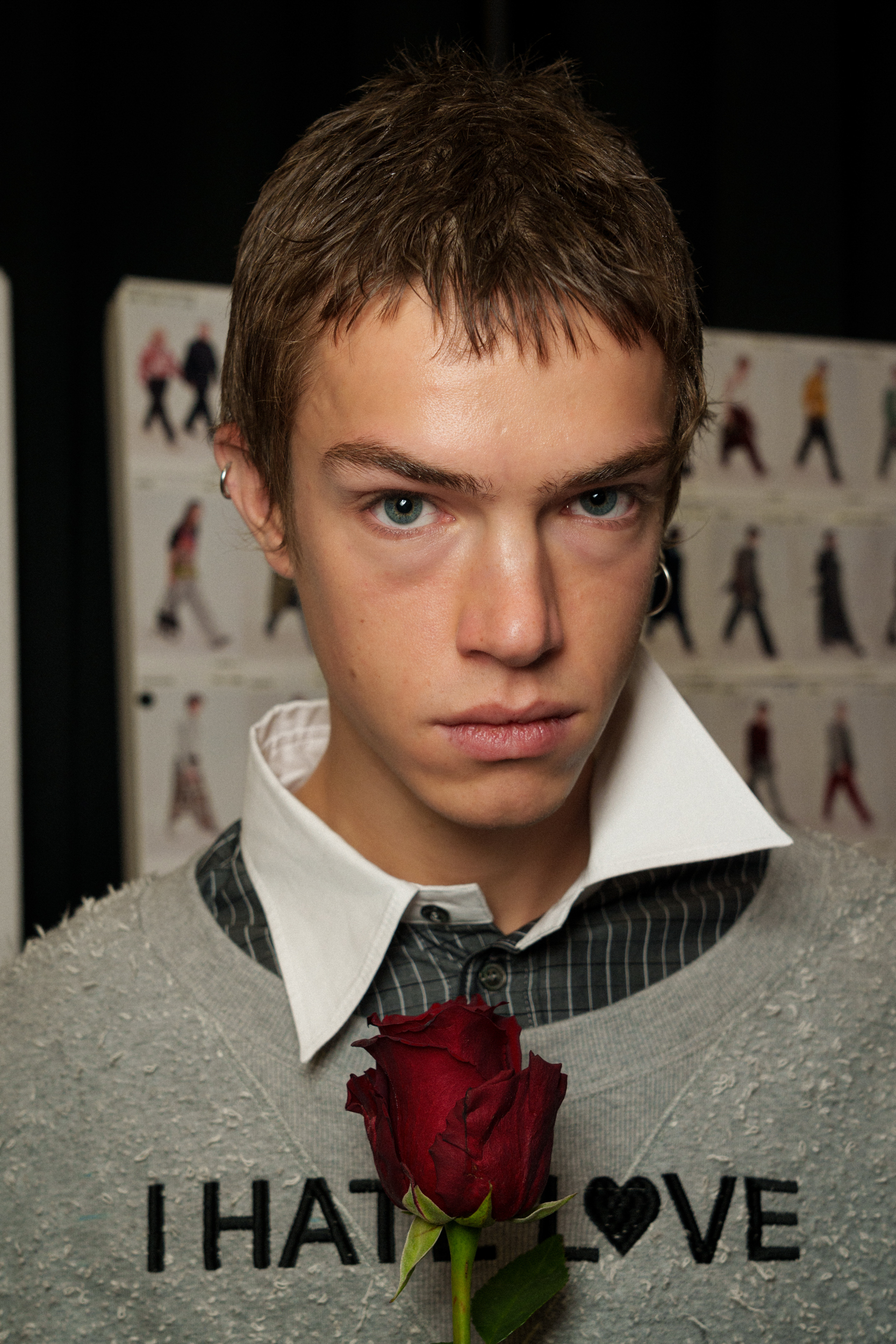 Jordanluca Fall 2025 Men’s Fashion Show Backstage