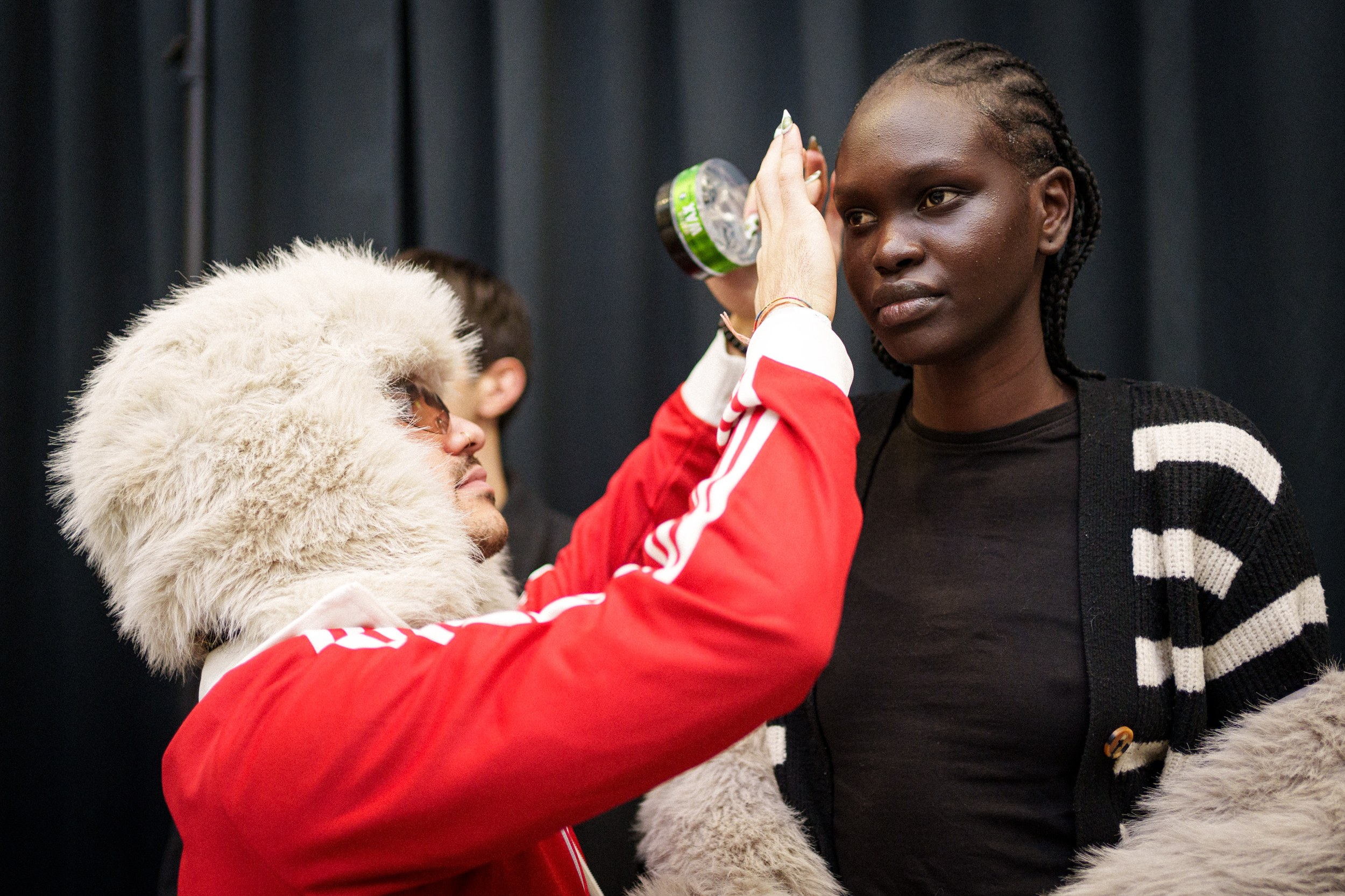 Jordanluca Fall 2025 Men’s Fashion Show Backstage