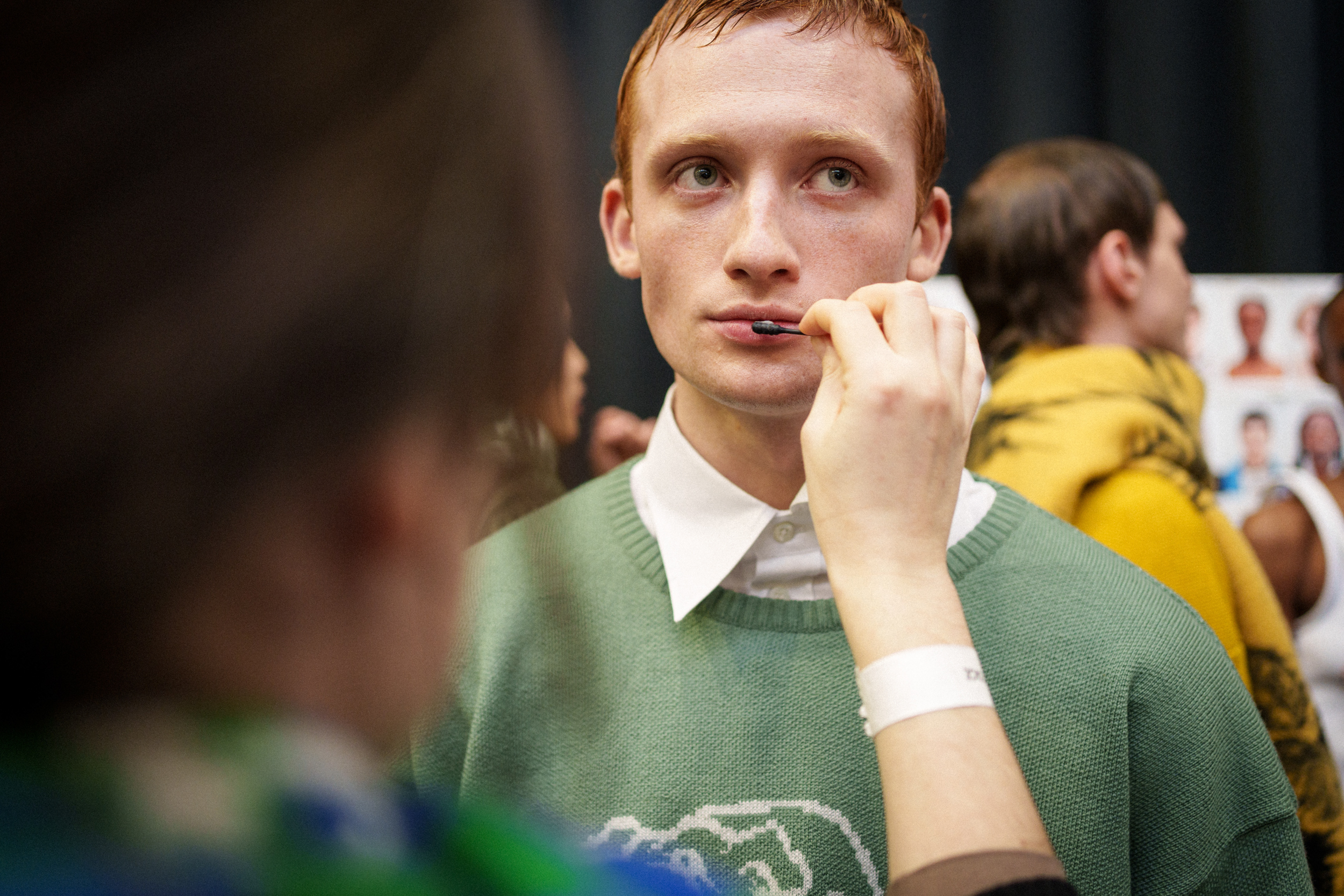 Jordanluca Fall 2025 Men’s Fashion Show Backstage