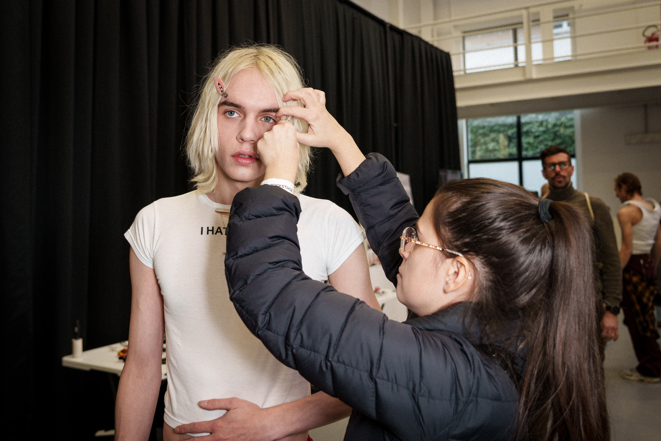 Jordanluca Fall 2025 Men’s Fashion Show Backstage