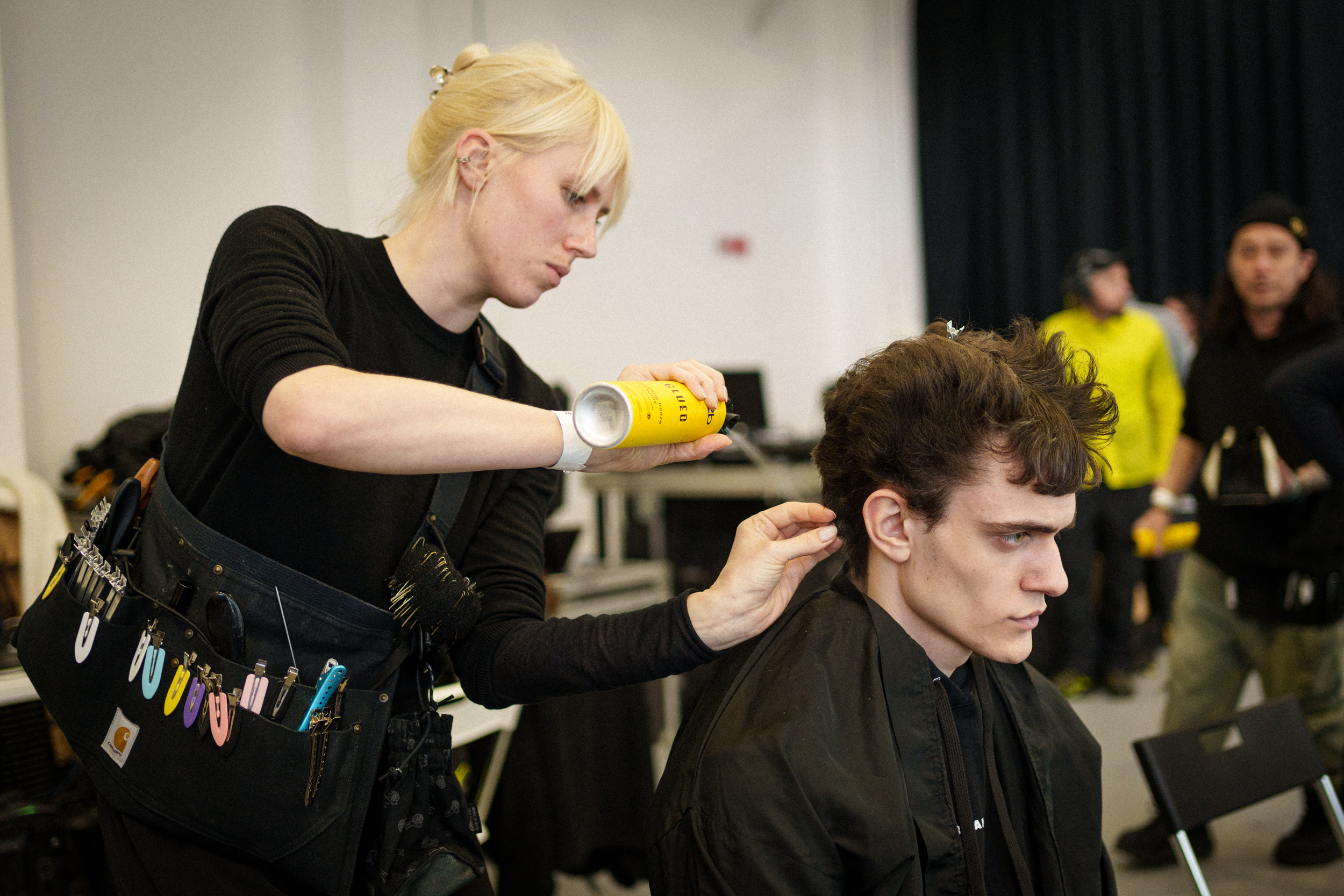 Jordanluca Fall 2025 Men’s Fashion Show Backstage