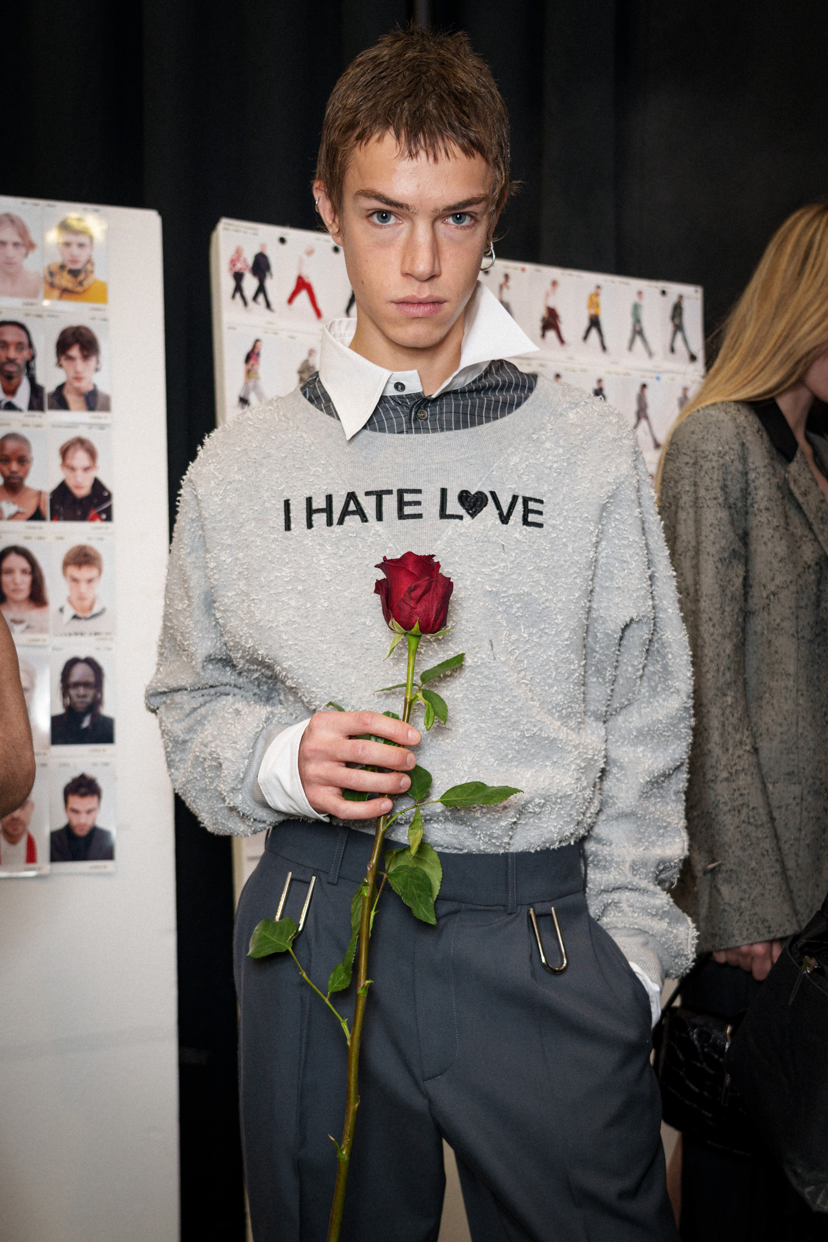 Jordanluca Fall 2025 Men’s Fashion Show Backstage