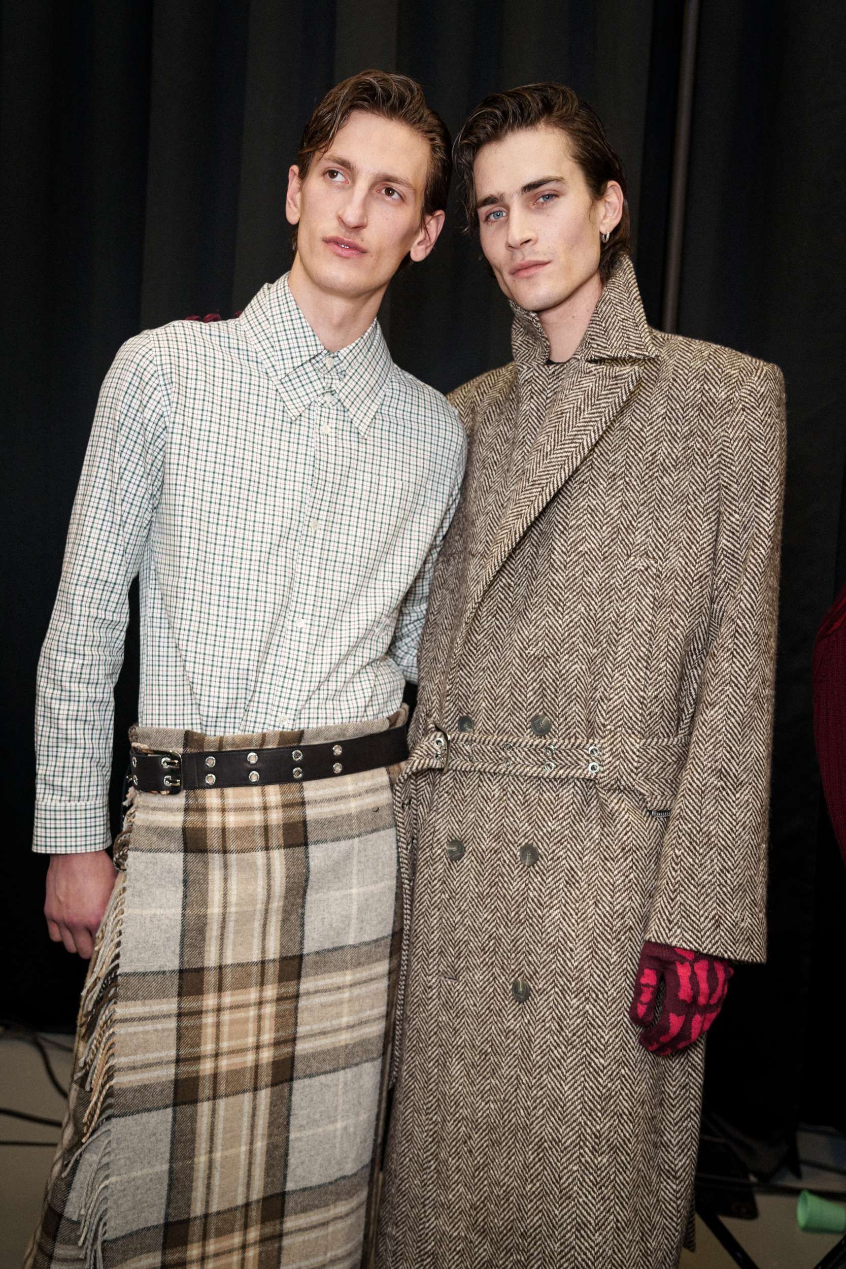 Jordanluca Fall 2025 Men’s Fashion Show Backstage