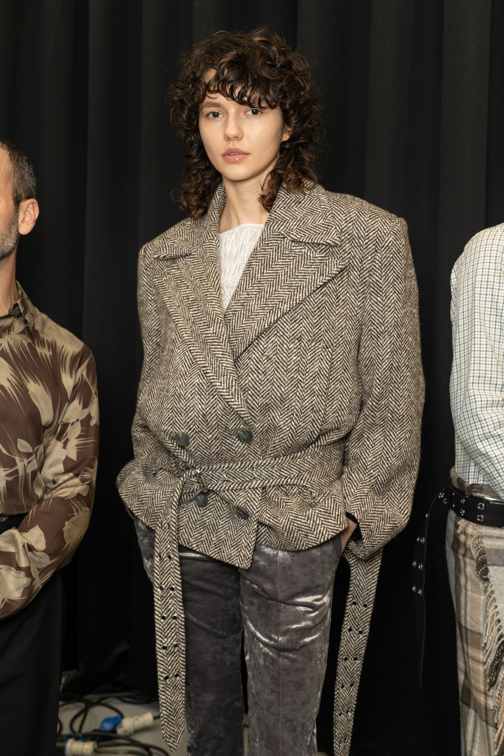 Jordanluca Fall 2025 Men’s Fashion Show Backstage