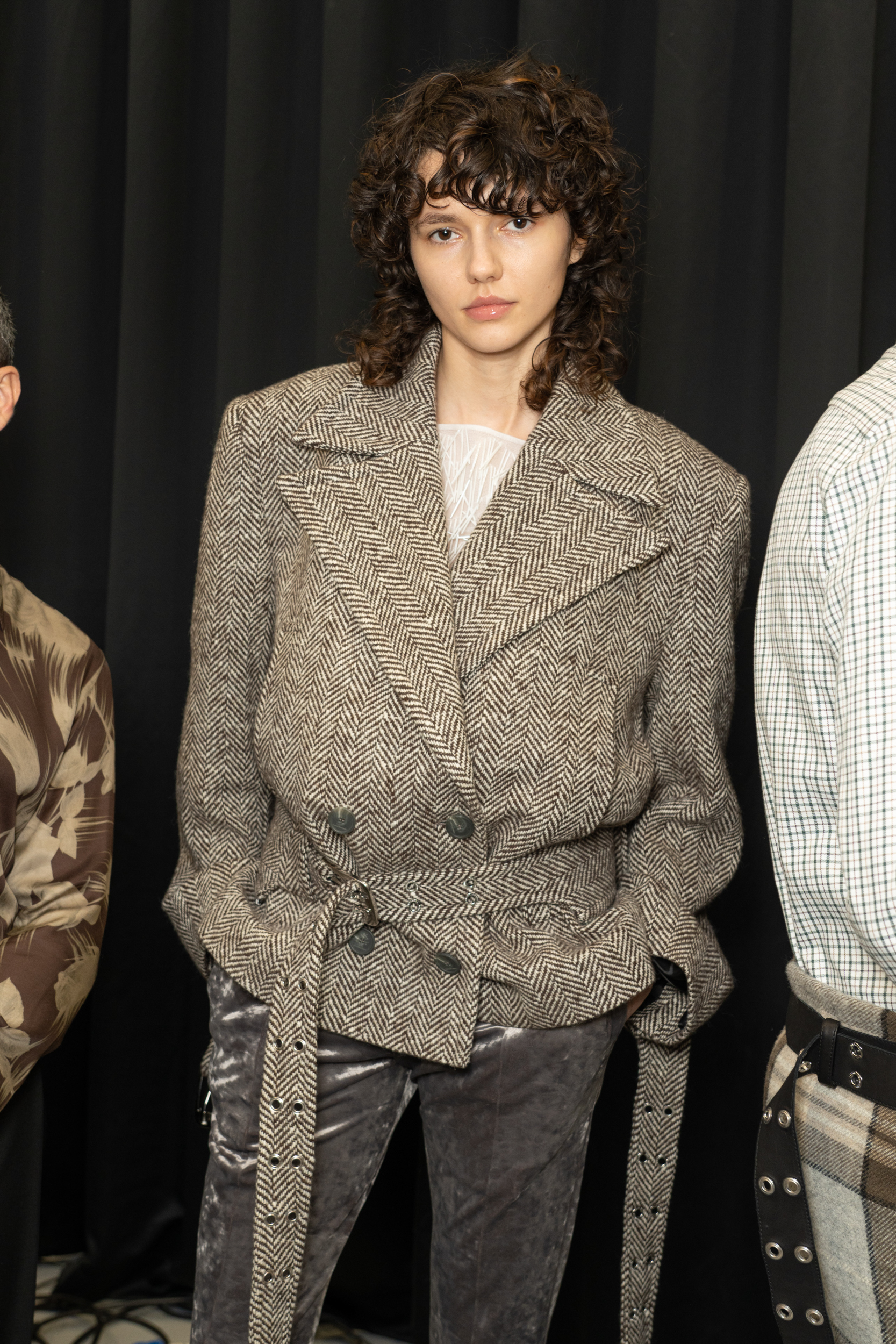 Jordanluca Fall 2025 Men’s Fashion Show Backstage