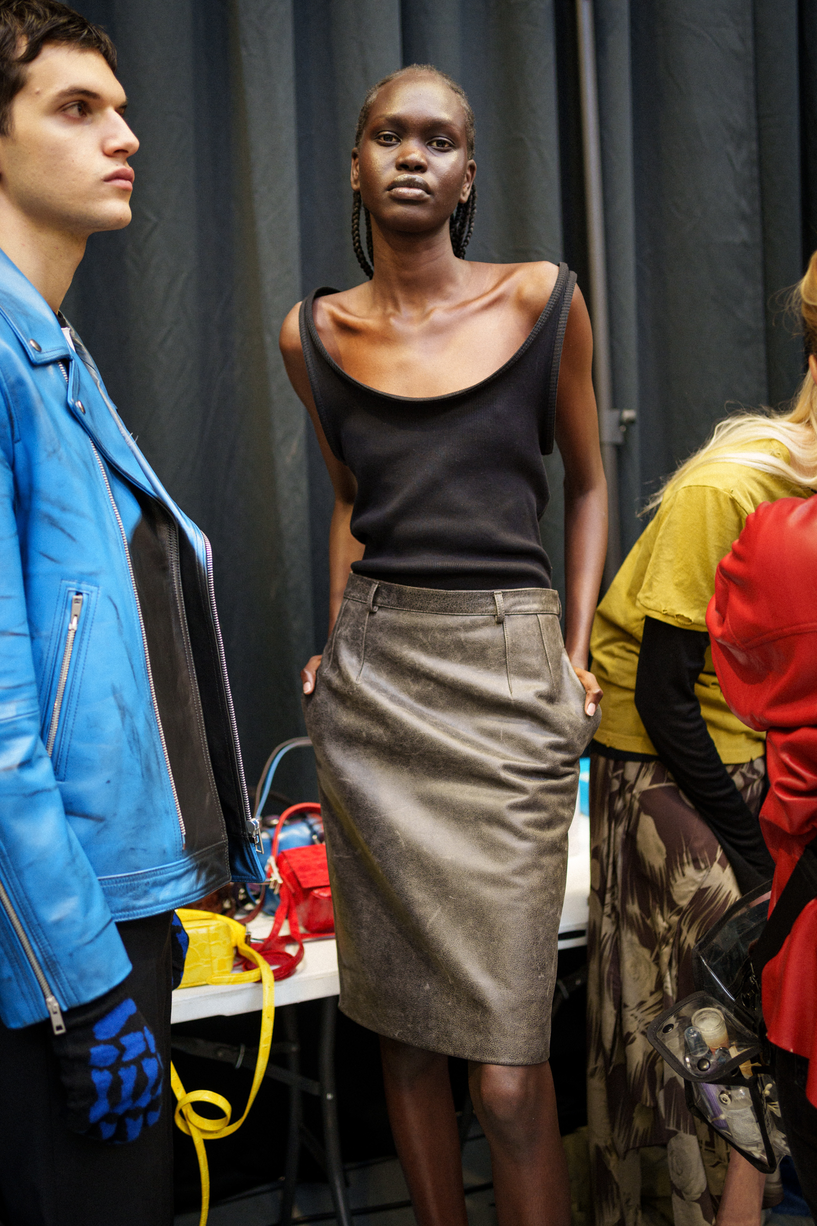 Jordanluca Fall 2025 Men’s Fashion Show Backstage