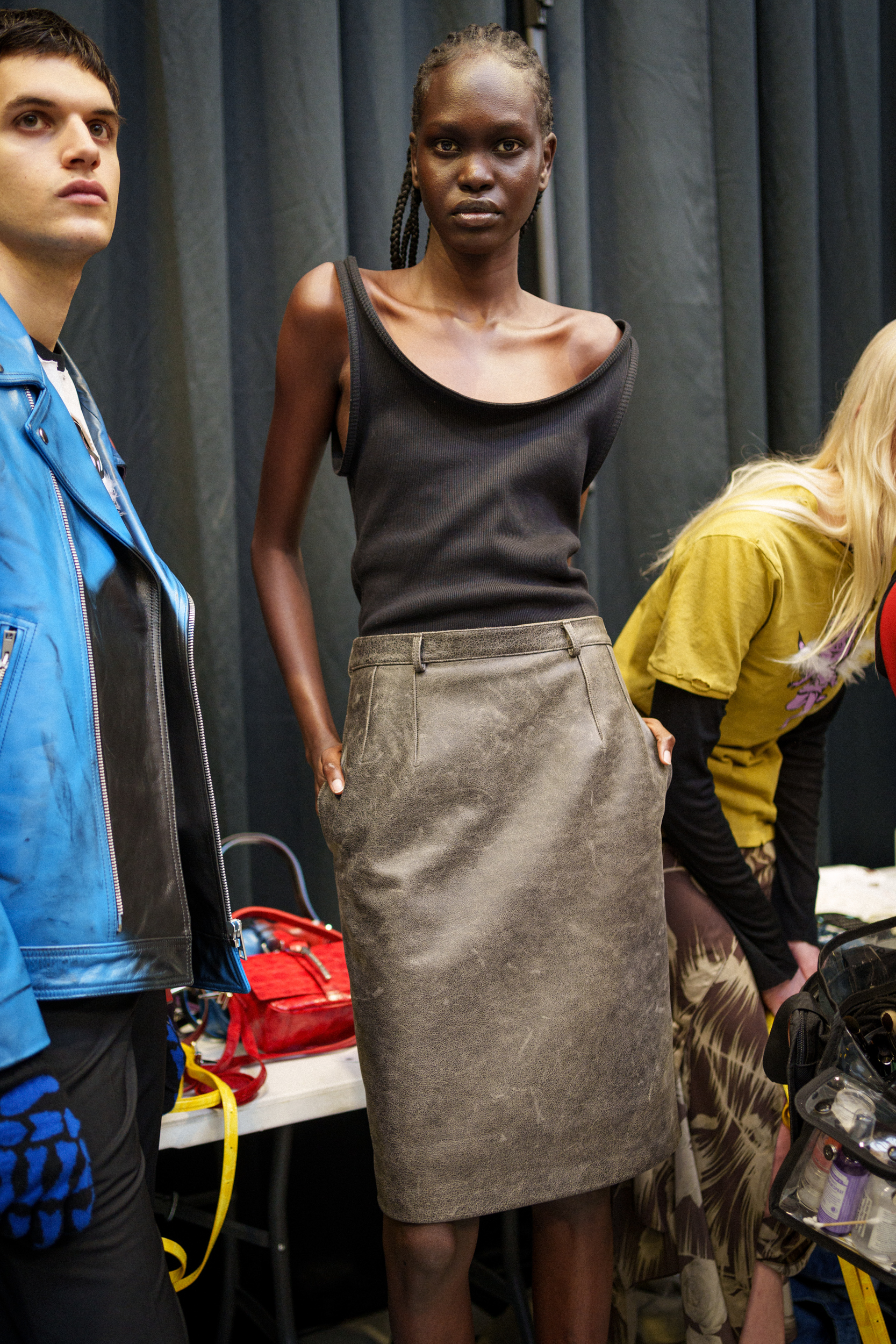 Jordanluca Fall 2025 Men’s Fashion Show Backstage