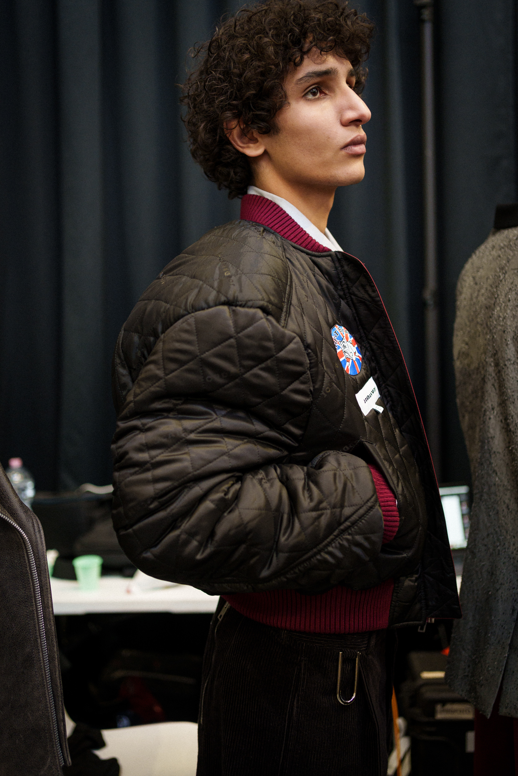 Jordanluca Fall 2025 Men’s Fashion Show Backstage