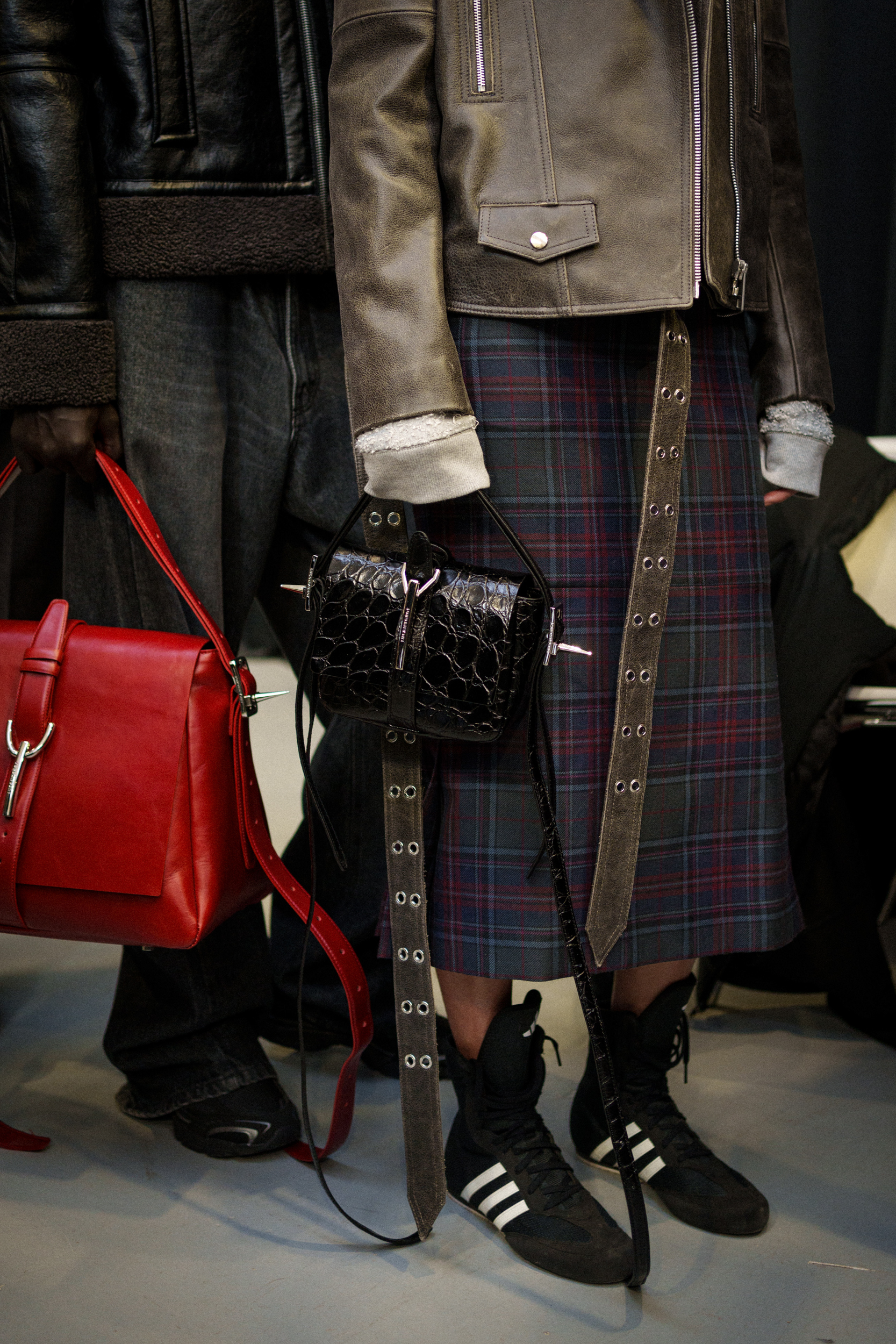 Jordanluca Fall 2025 Men’s Fashion Show Backstage