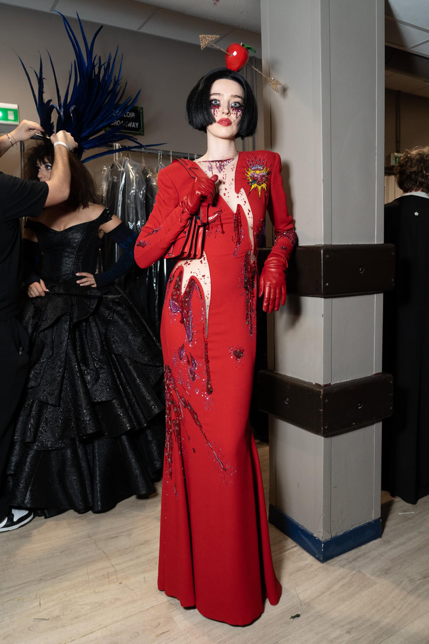 Julien Fournie Spring 2025 Couture Fashion Show Backstage