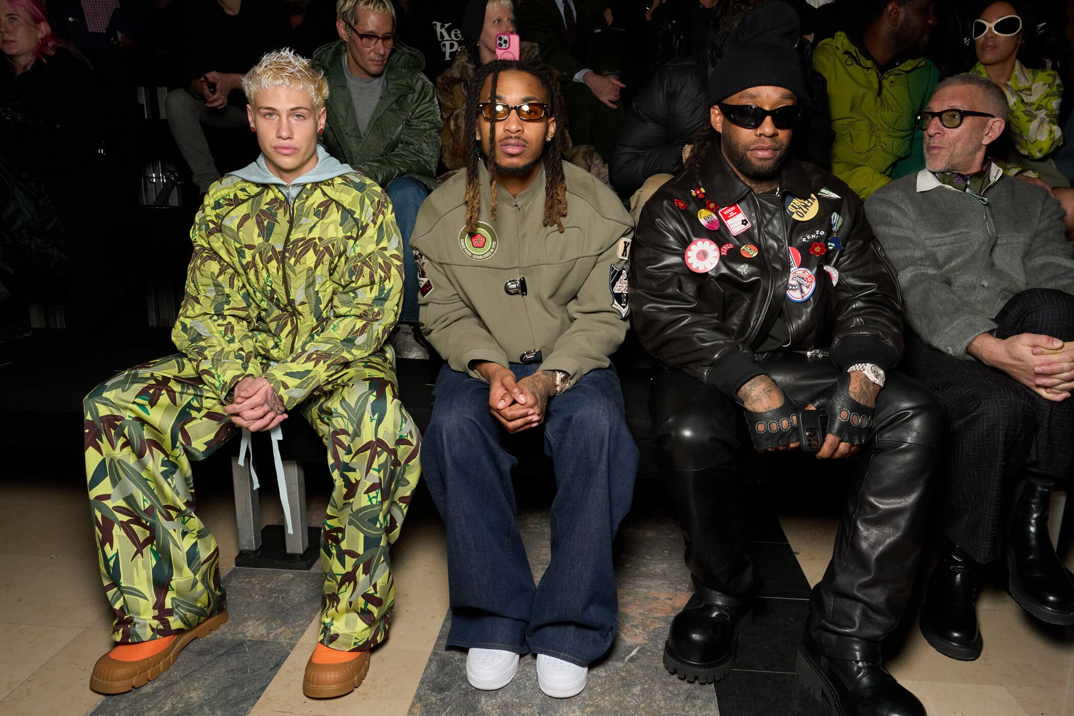 Kenzo Fall 2025 Men’s Fashion Show Front Row