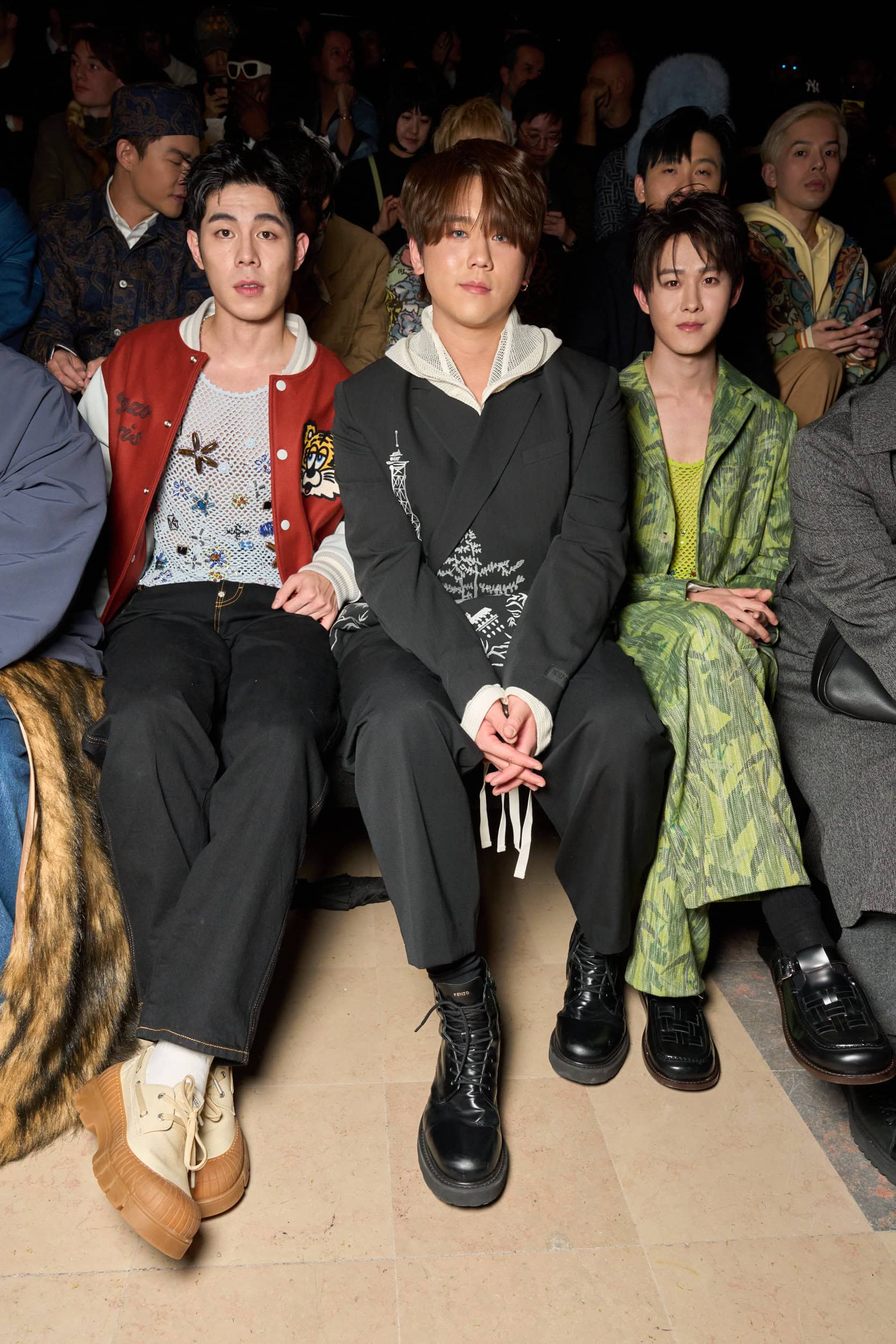 Kenzo Fall 2025 Men’s Fashion Show Front Row