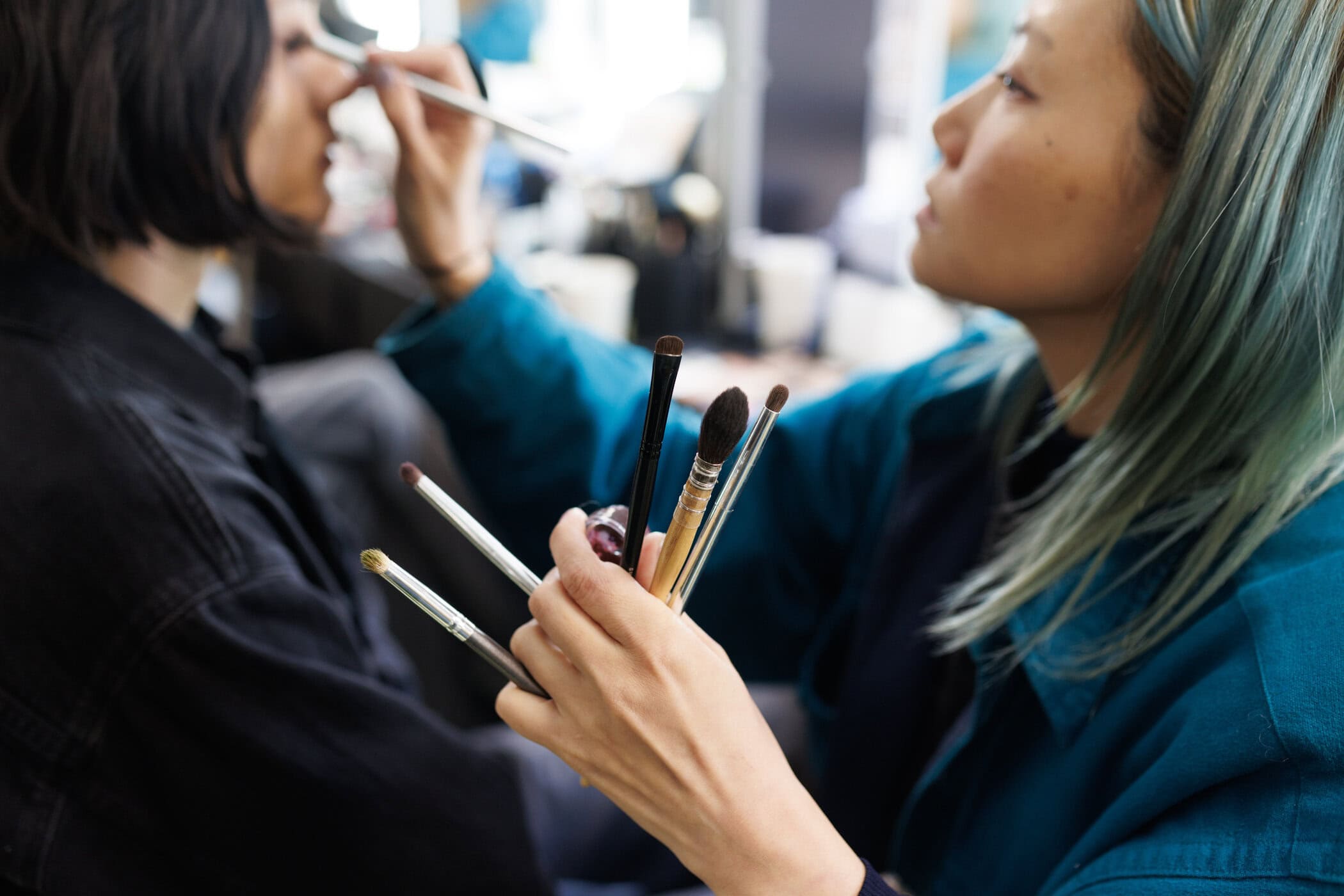 Kiko Kostadinov Fall 2025 Men’s Fashion Show Backstage