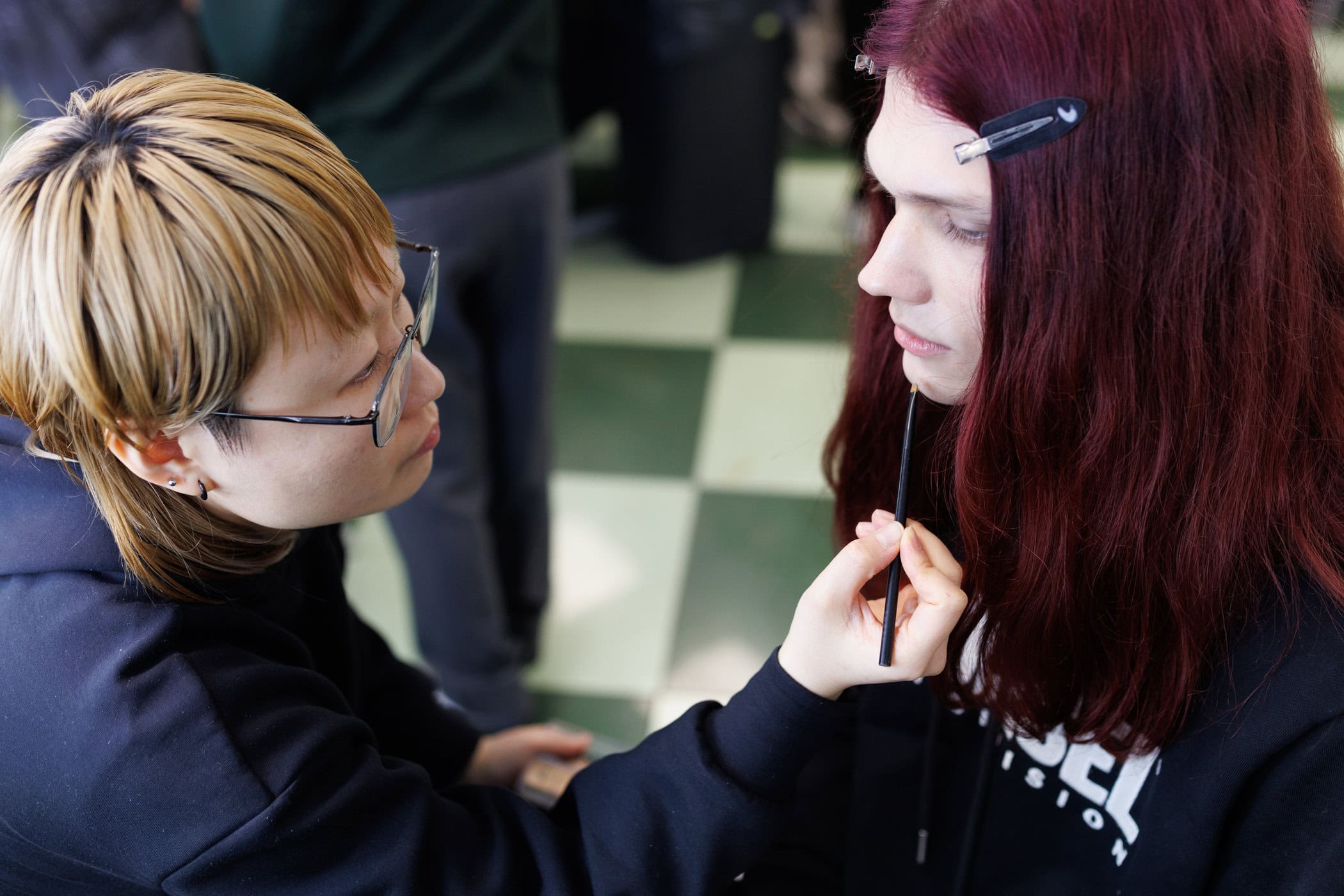 Kiko Kostadinov Fall 2025 Men’s Fashion Show Backstage