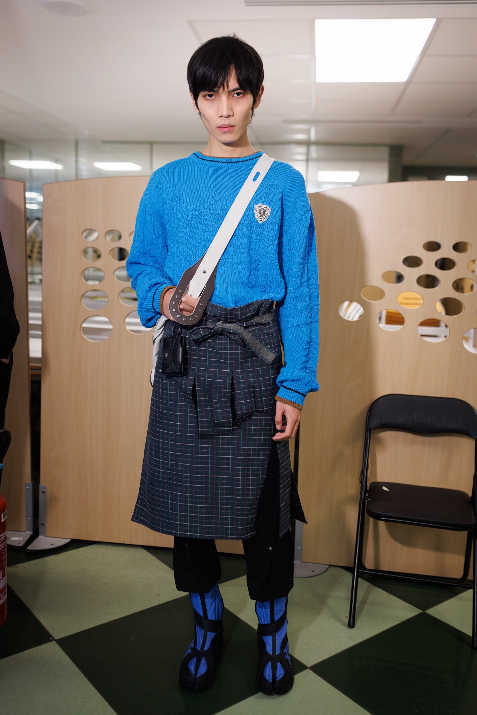 Kiko Kostadinov Fall 2025 Men’s Fashion Show Backstage