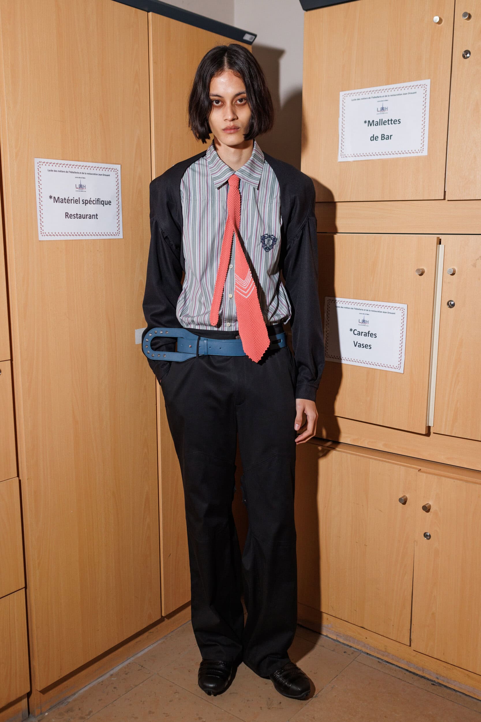 Kiko Kostadinov Fall 2025 Men’s Fashion Show Backstage