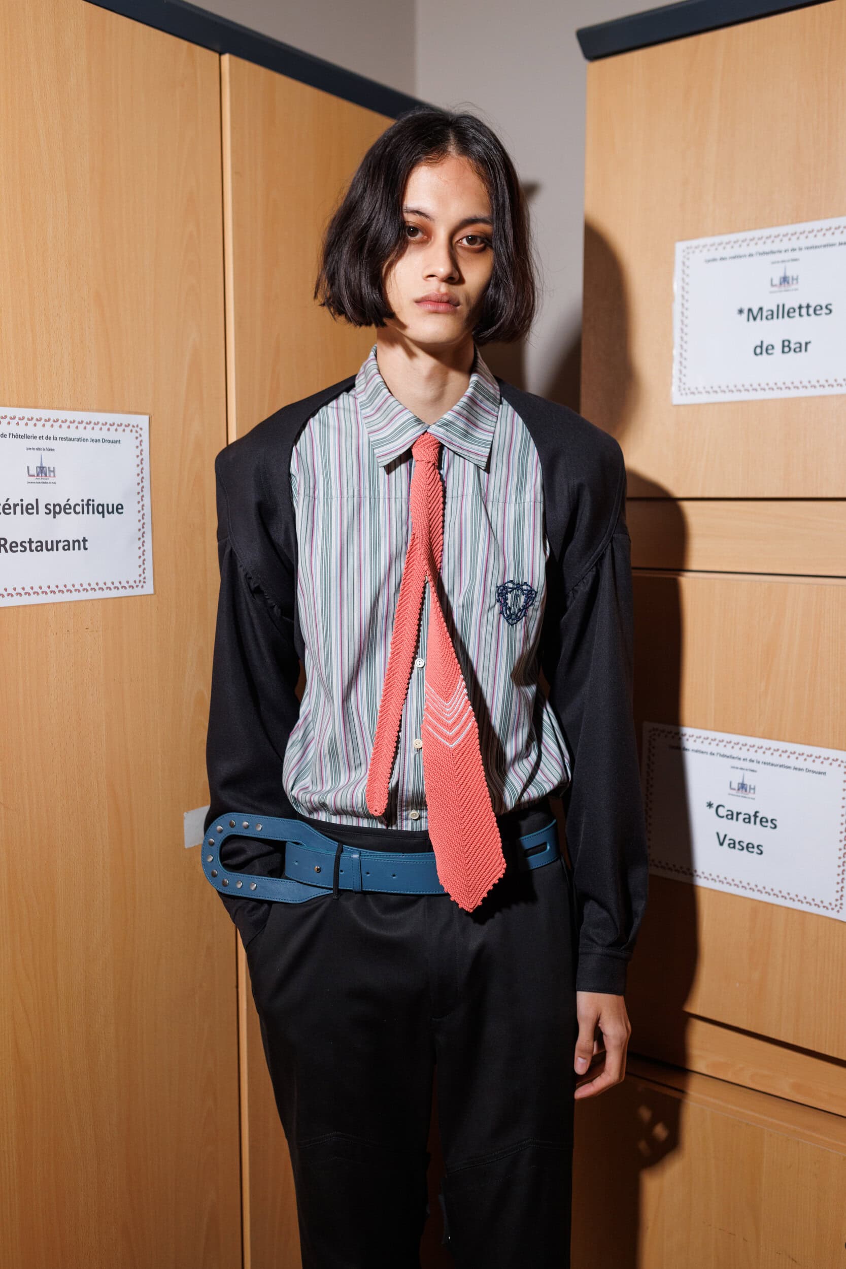 Kiko Kostadinov Fall 2025 Men’s Fashion Show Backstage