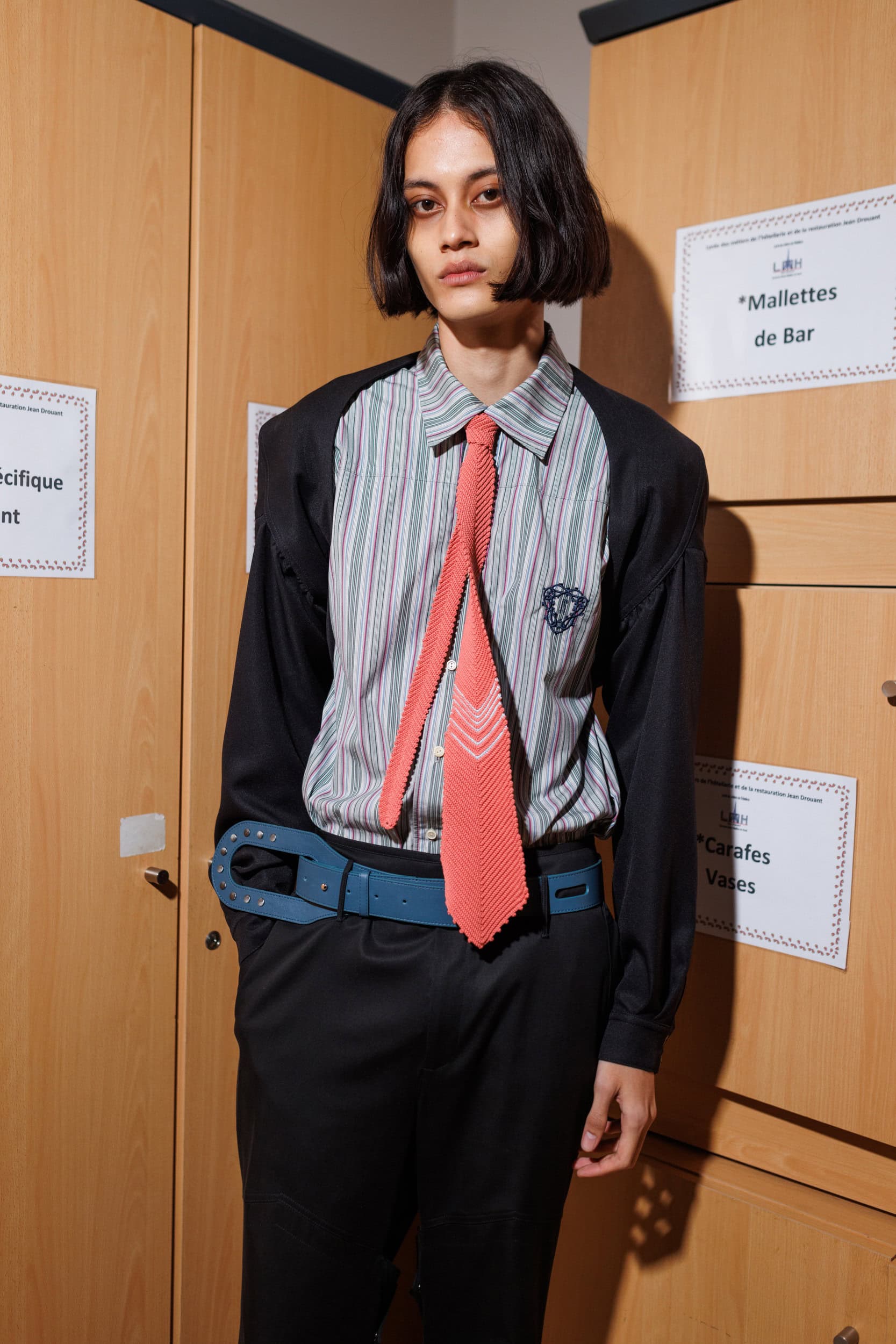 Kiko Kostadinov Fall 2025 Men’s Fashion Show Backstage